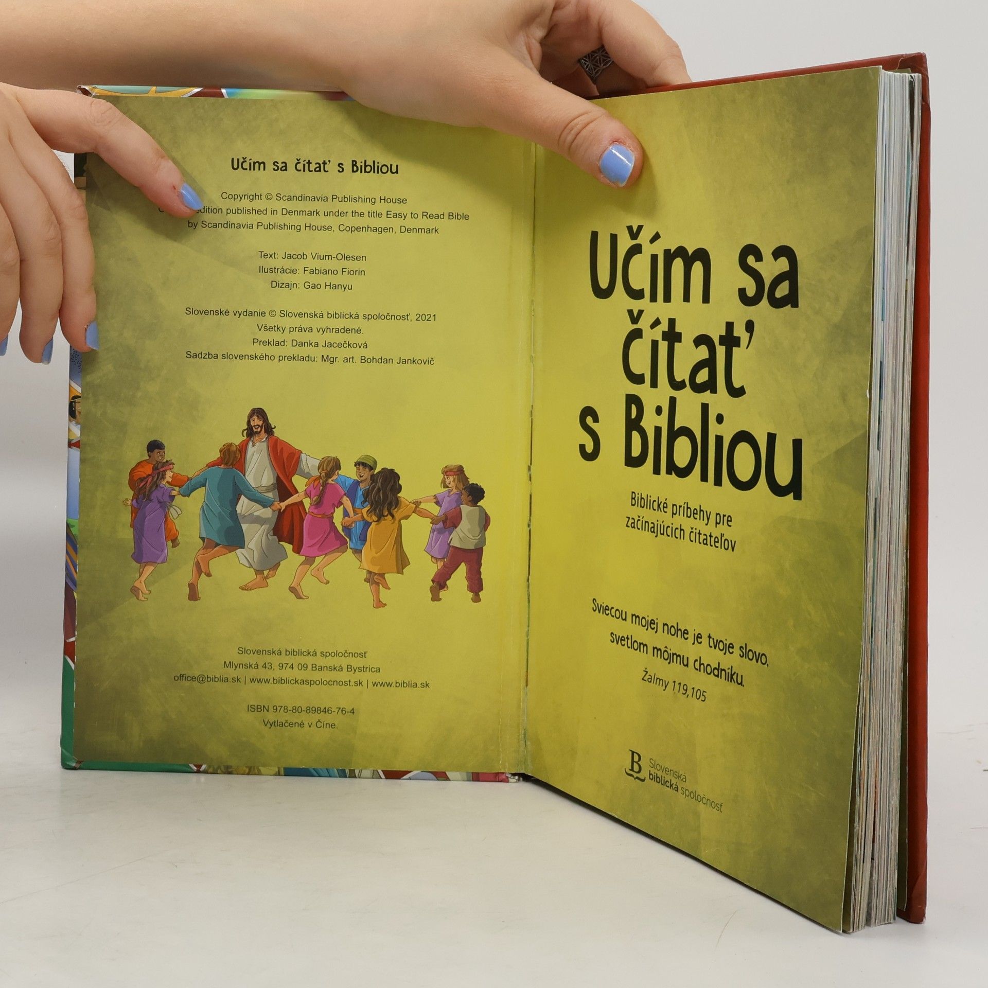 Collectif d'auteurs Učím sa čítať s Bibliou
