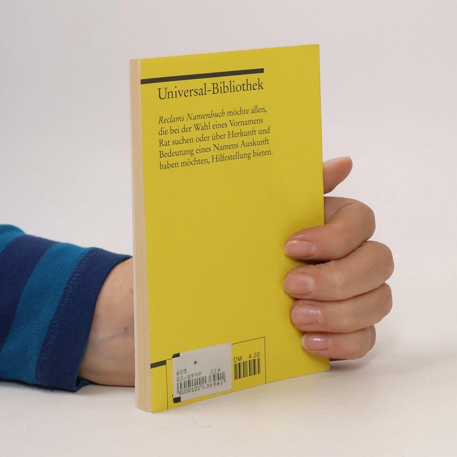 Theo Herrle Reclams Namenbuch
