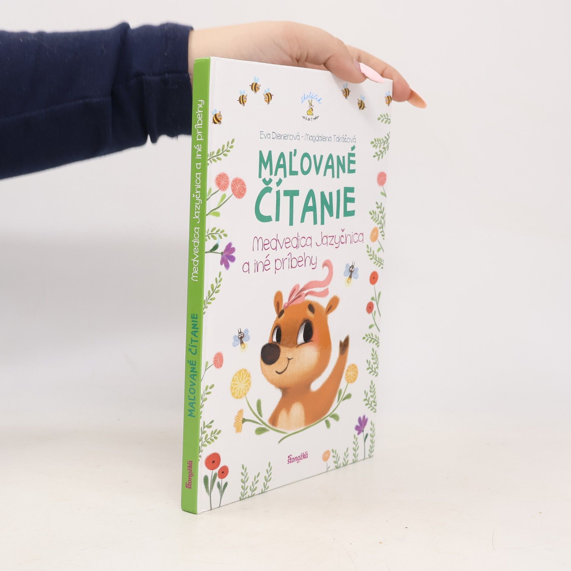 Magdalena Takáčová Maľované čítanie: Medvedica Jazyčnica a iné príbehy