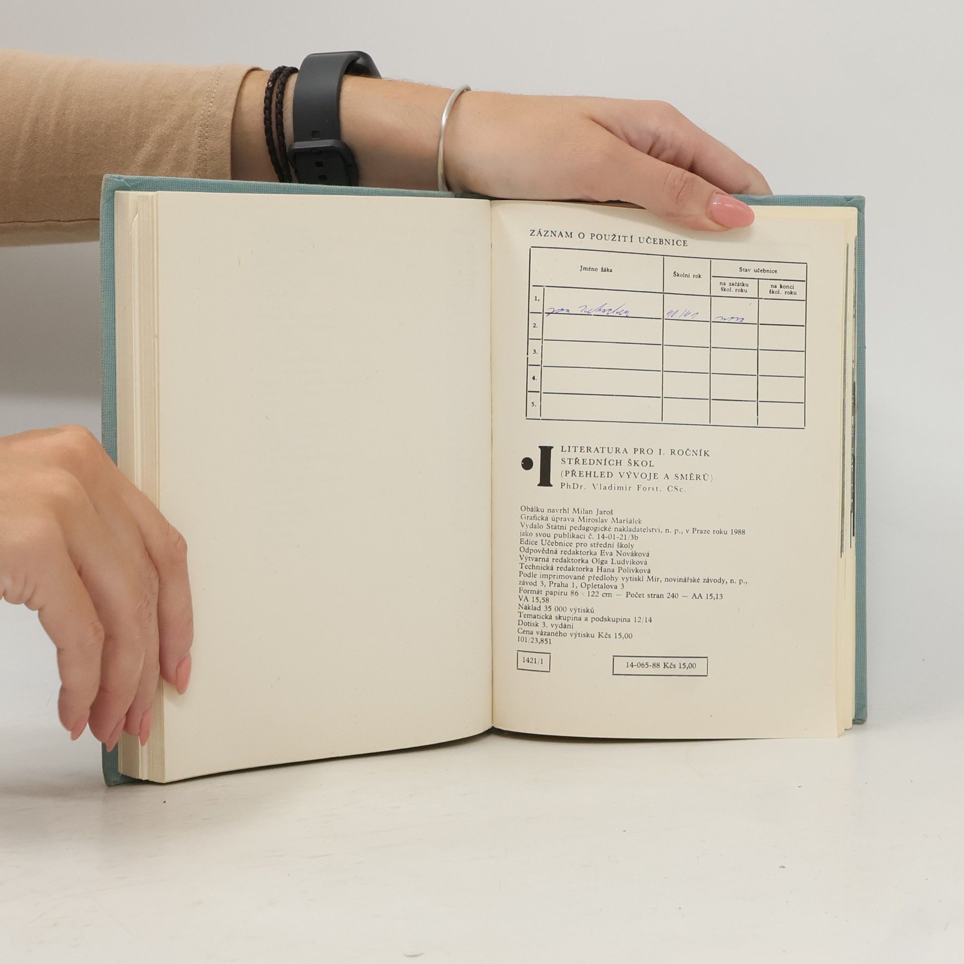 Auteurscollectief Literatura pro 1. ročník středních škol