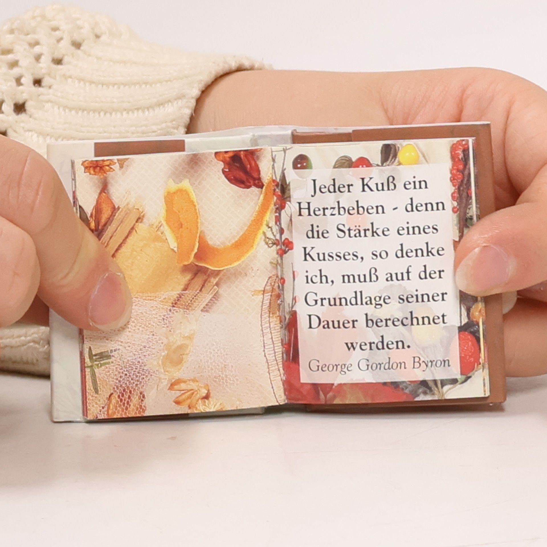 Kleine Zitatenbücher - Liebe und Küsse