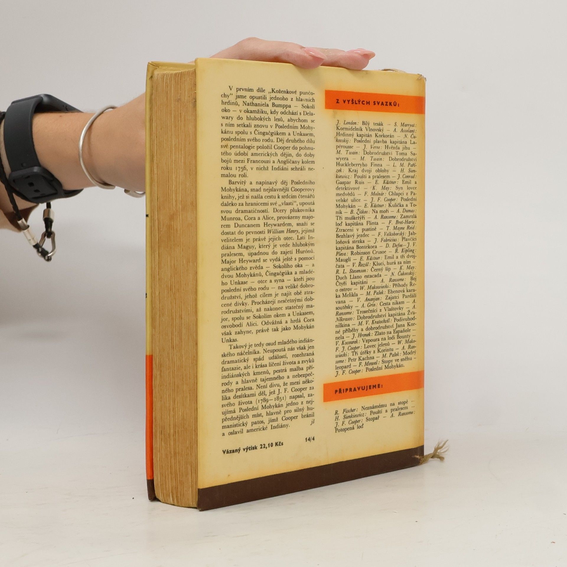 James Fenimore Cooper Poslední mohykán
