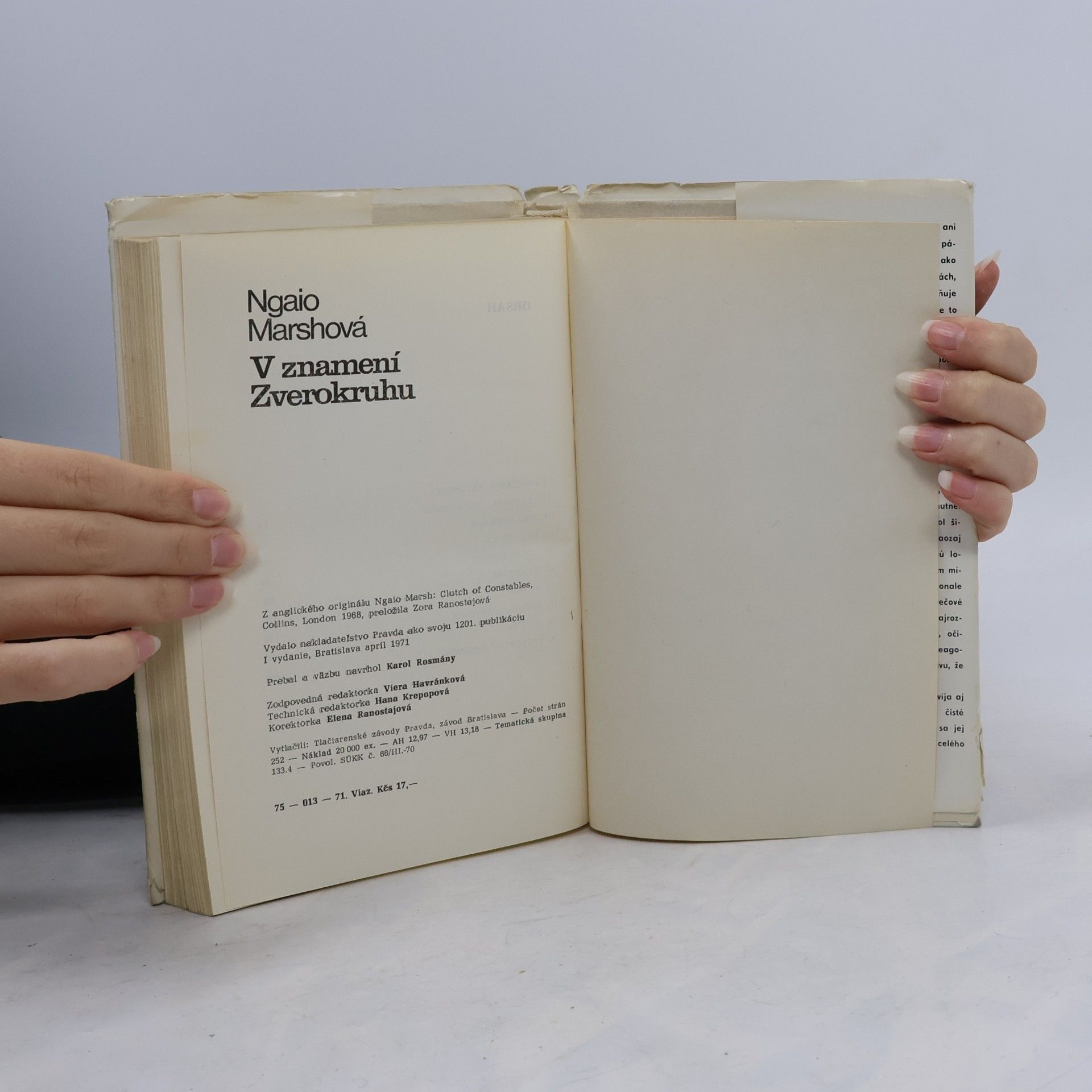 Ngaio Marsh V znamení zverokruhu