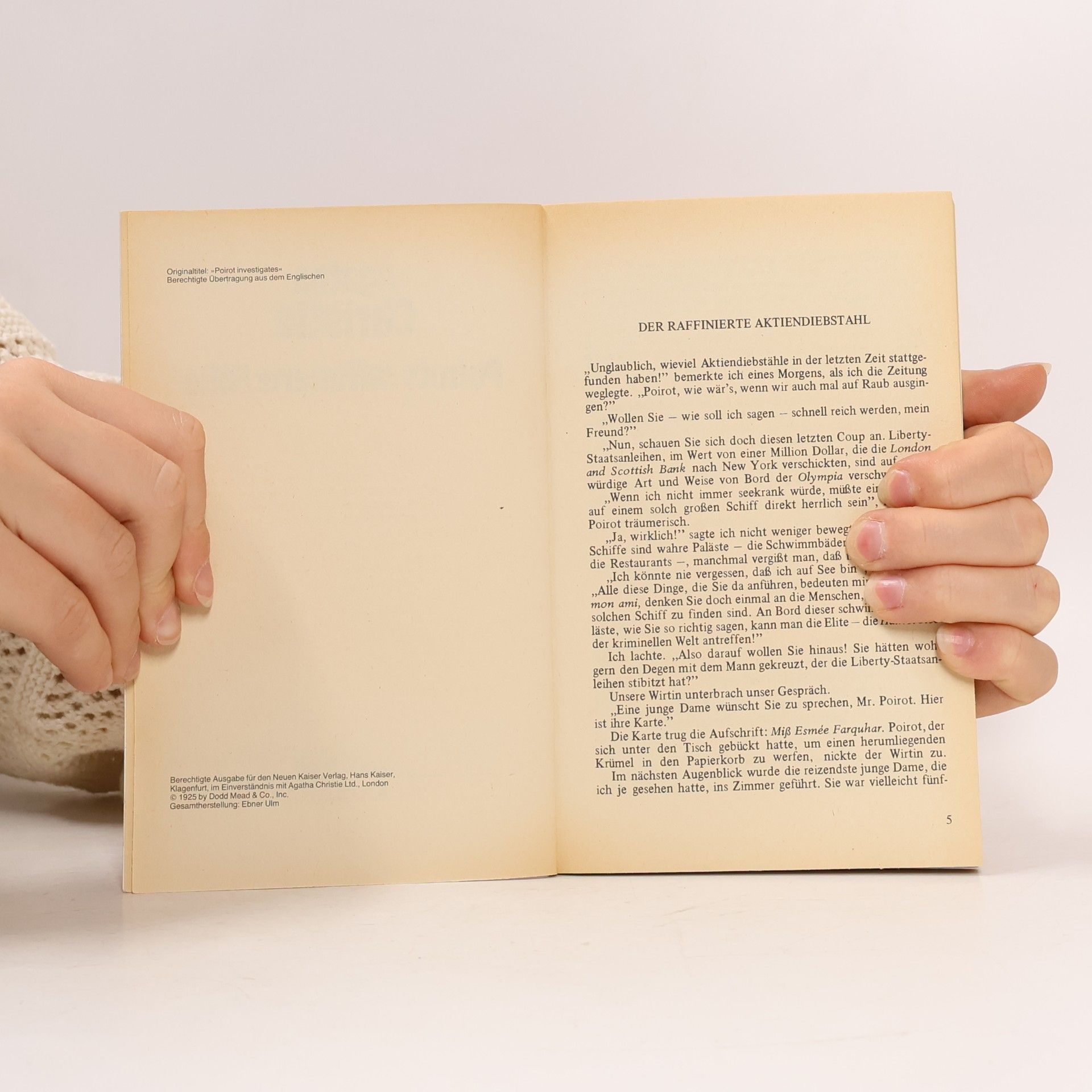 Agatha Christie Poirots raffinierte Fälle