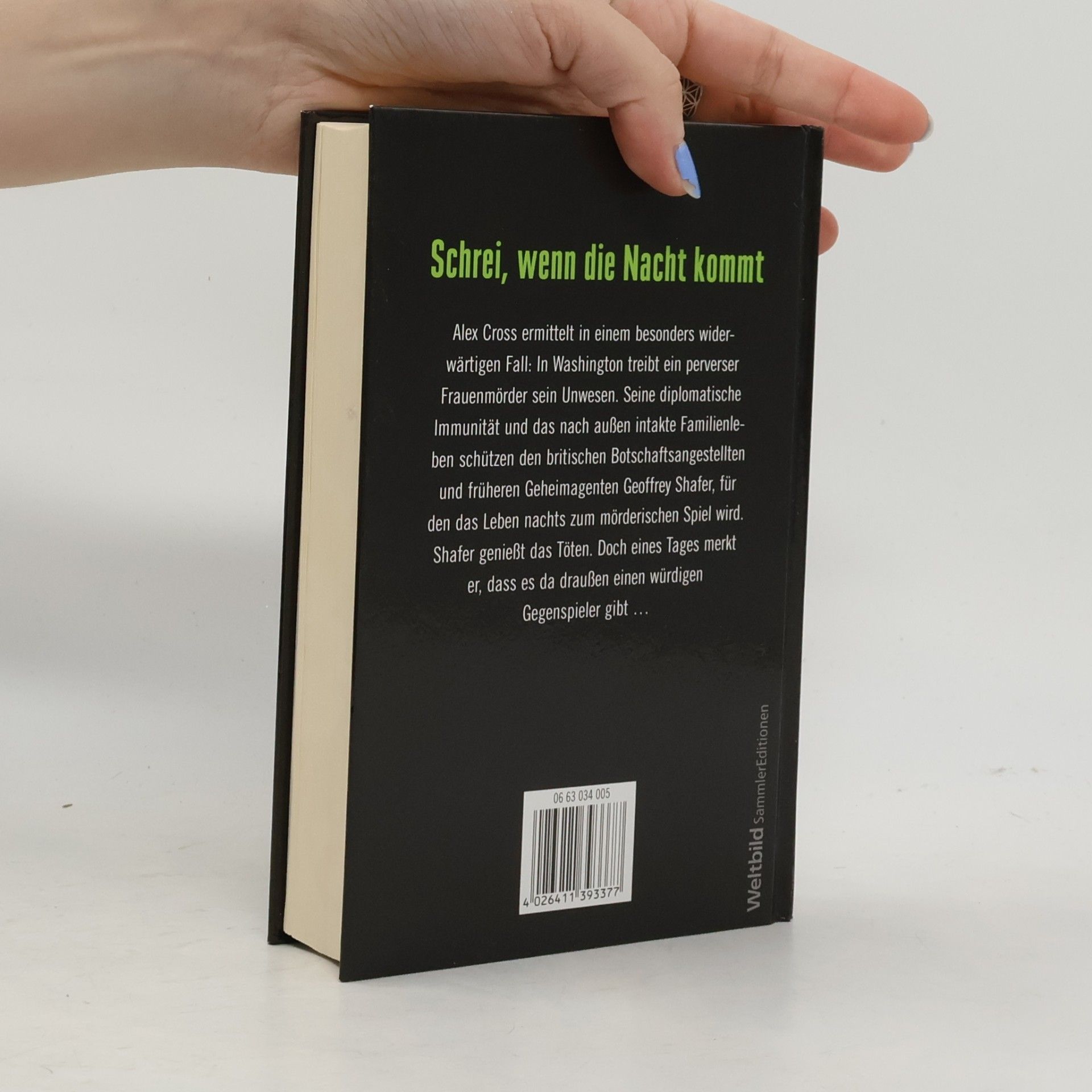 James Patterson Wer hat Angst vorm Schattenmann