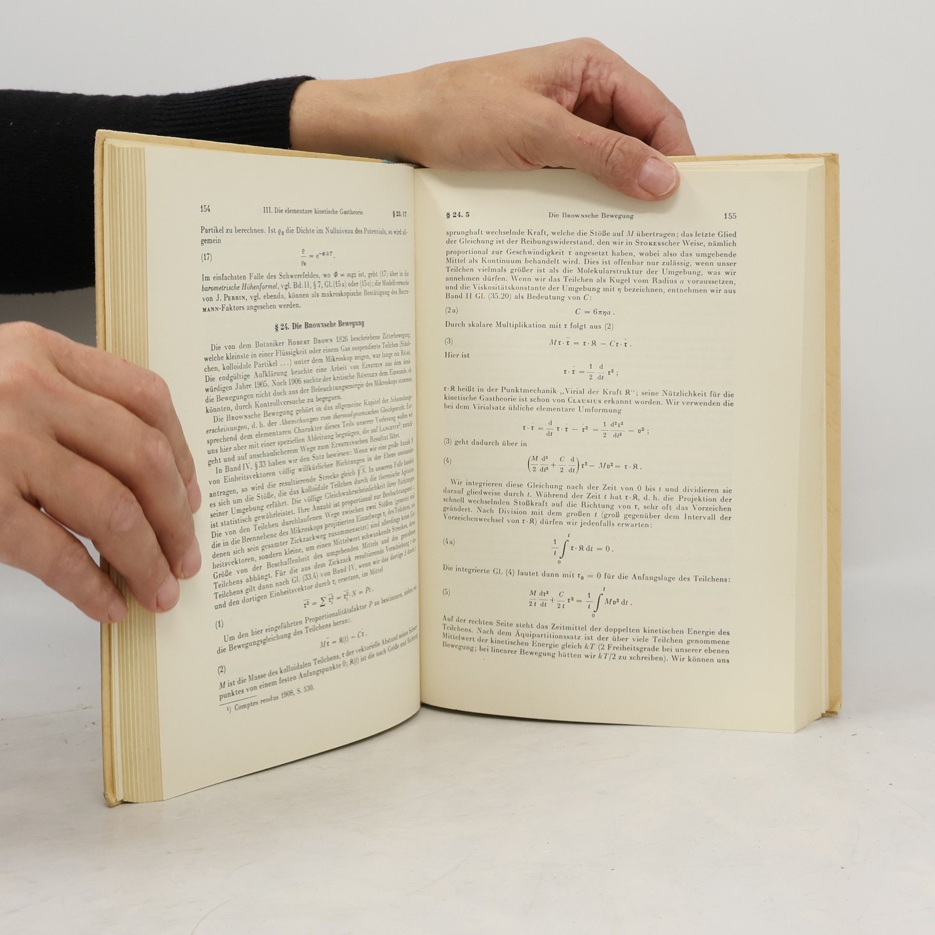 Arnold Sommerfeld Thermodynamik und Statistik