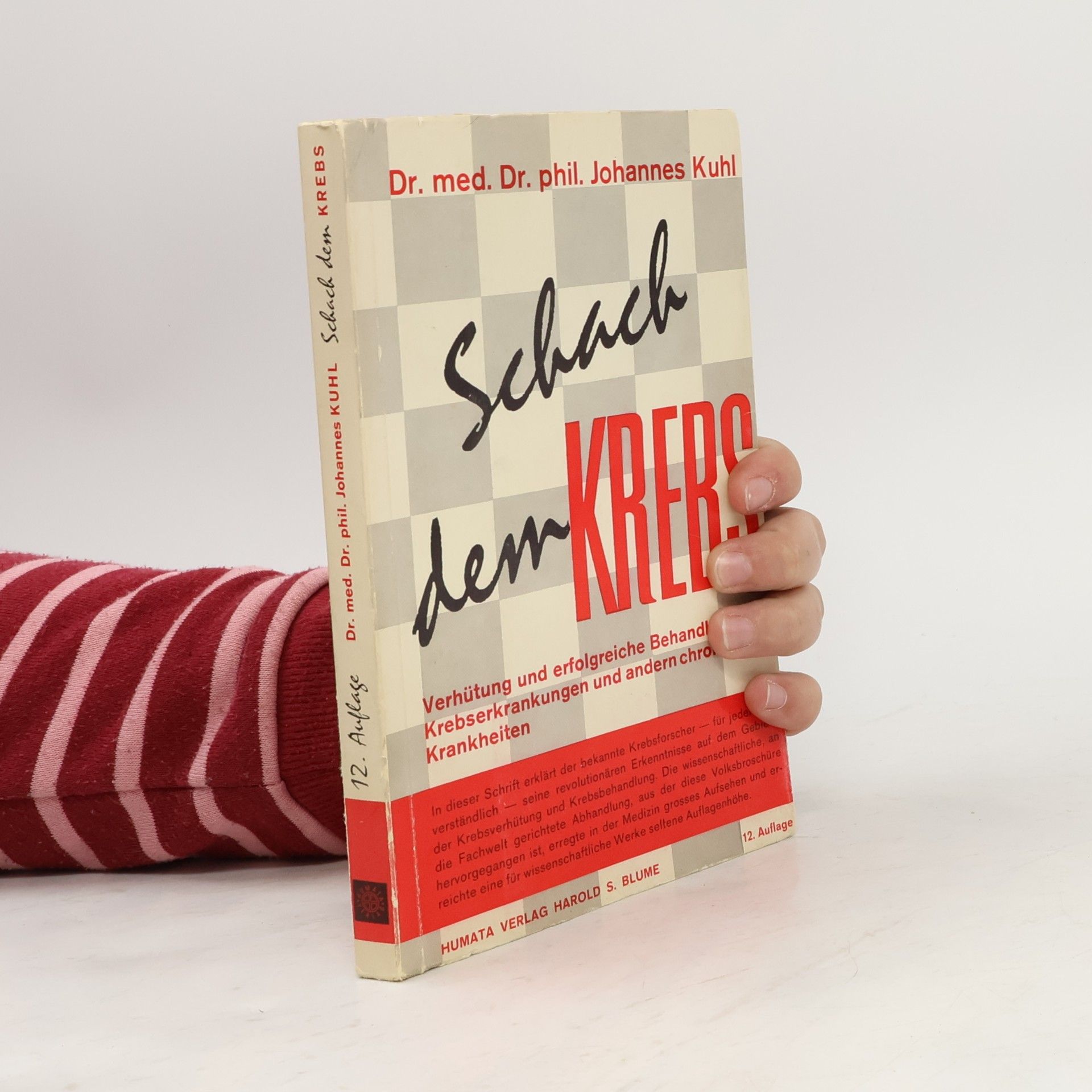 Johannes Kuhl Schach dem Krebs