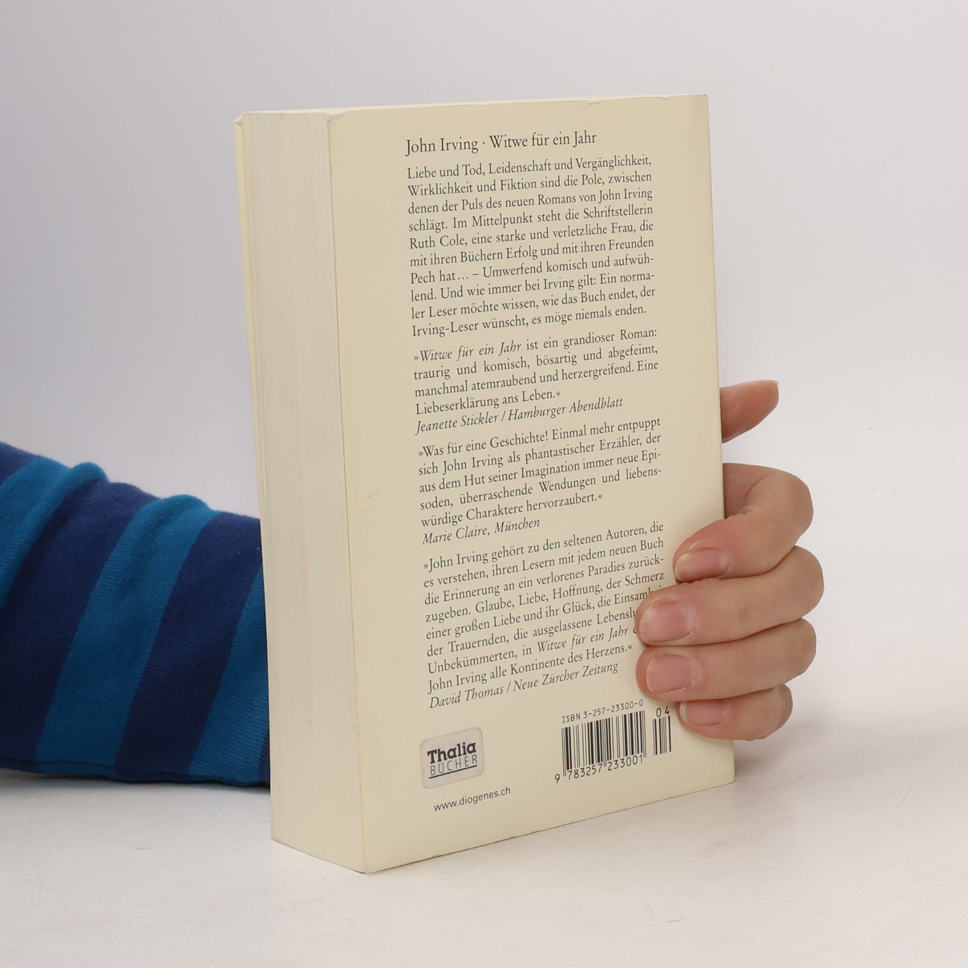 John Irving Witwe für ein Jahr
