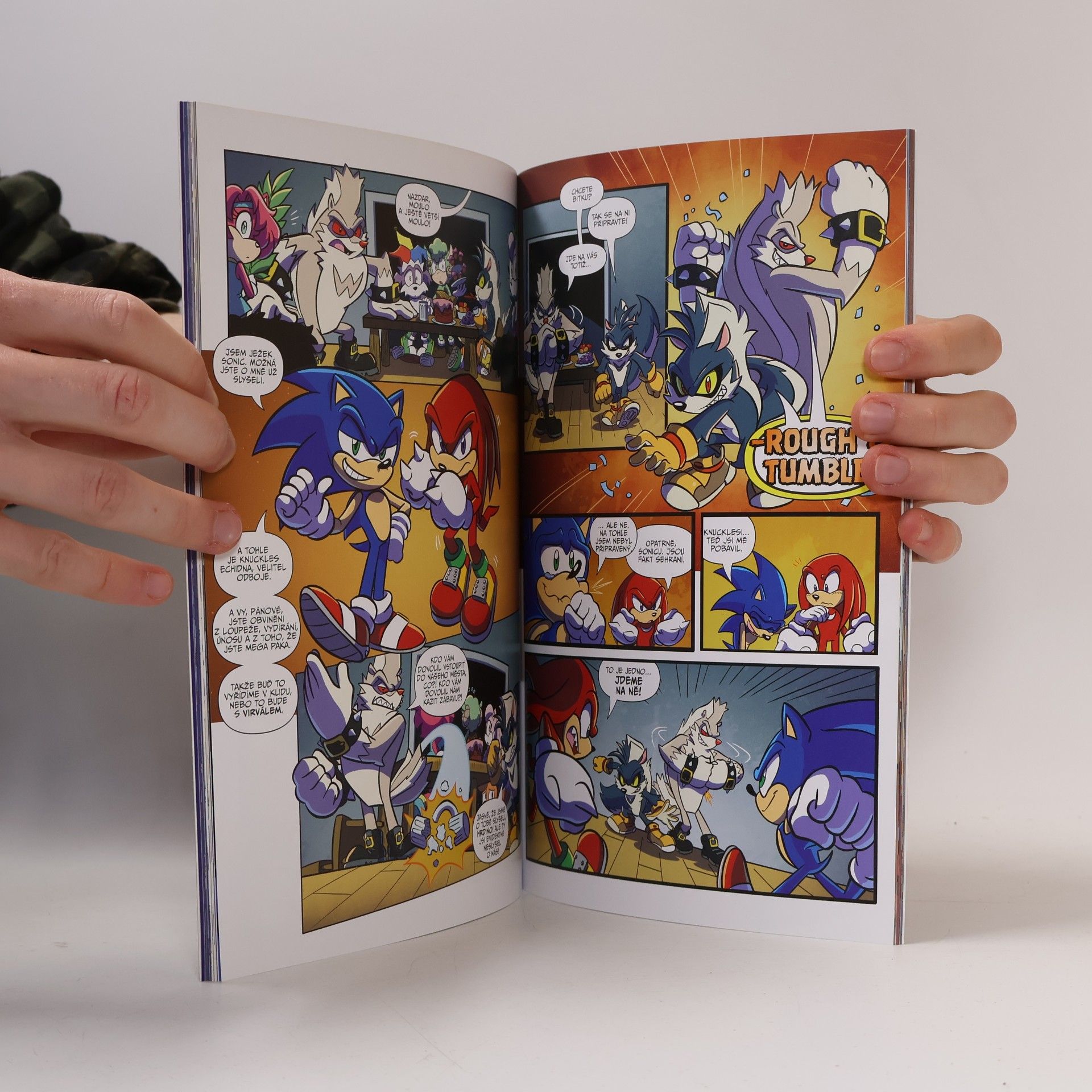 Auteurscollectief Ježek Sonic. První dobrodružství