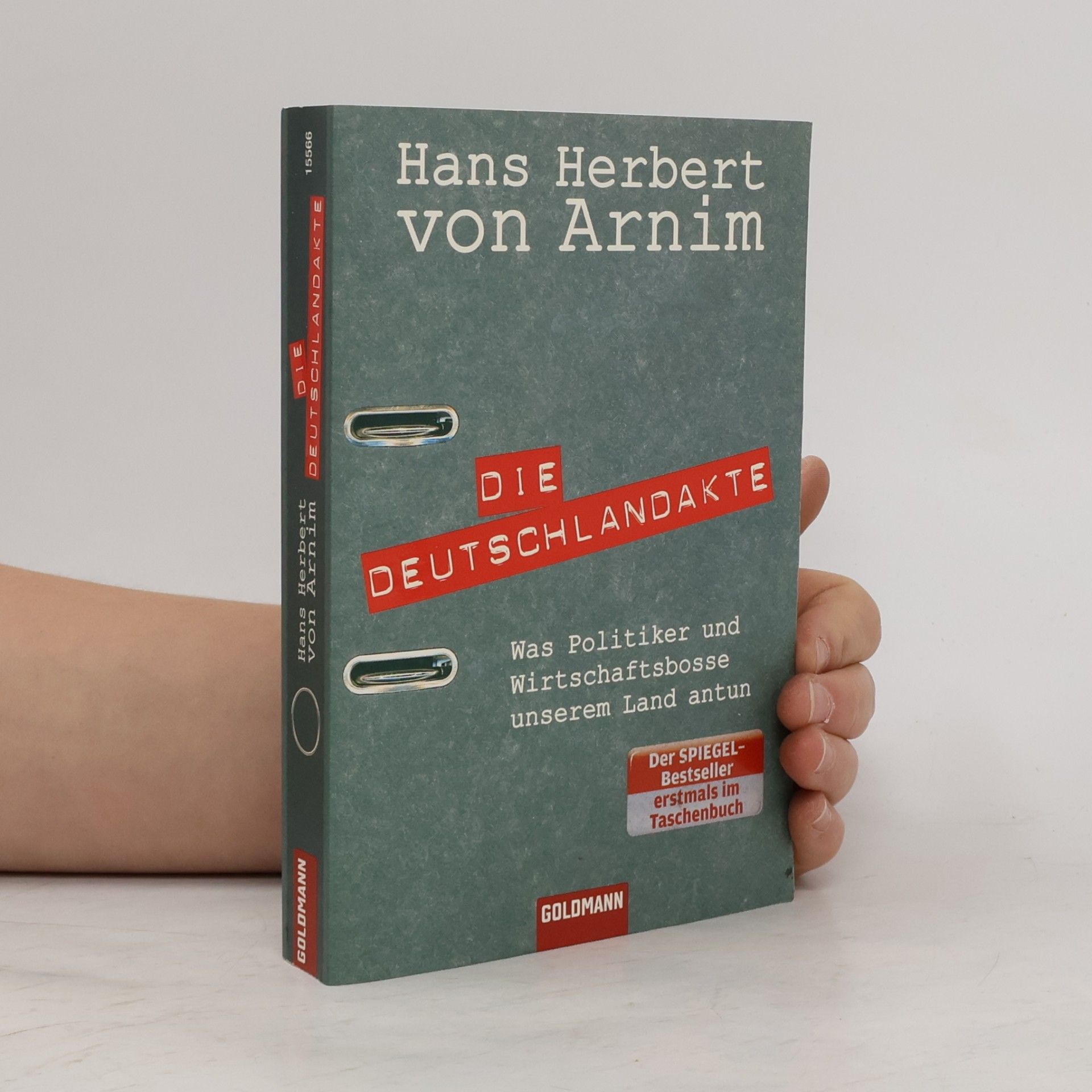 Hans Herbert von Arnim Die Deutschlandakte