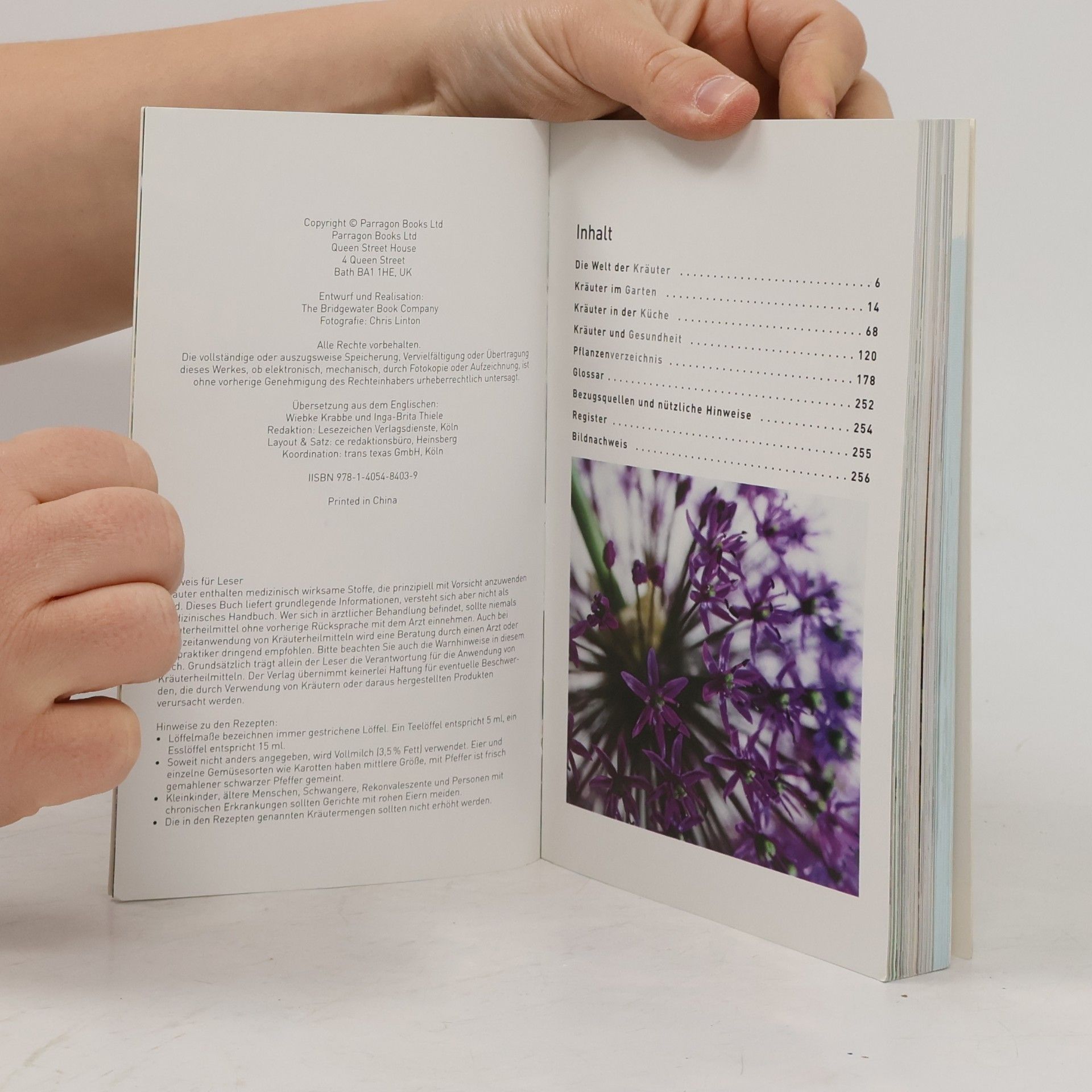 Kolektiv autorů Kräuter - Anbau, Rezepte, medizinische Verwendung