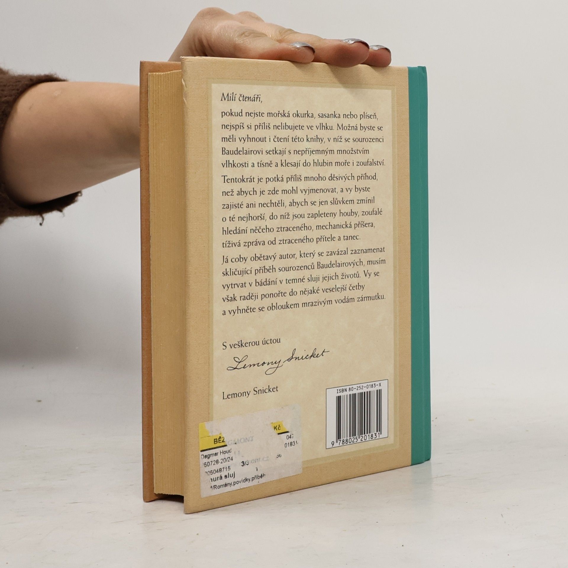Lemony Snicket Řada nešťastných příhod 11. Ponurá sluj