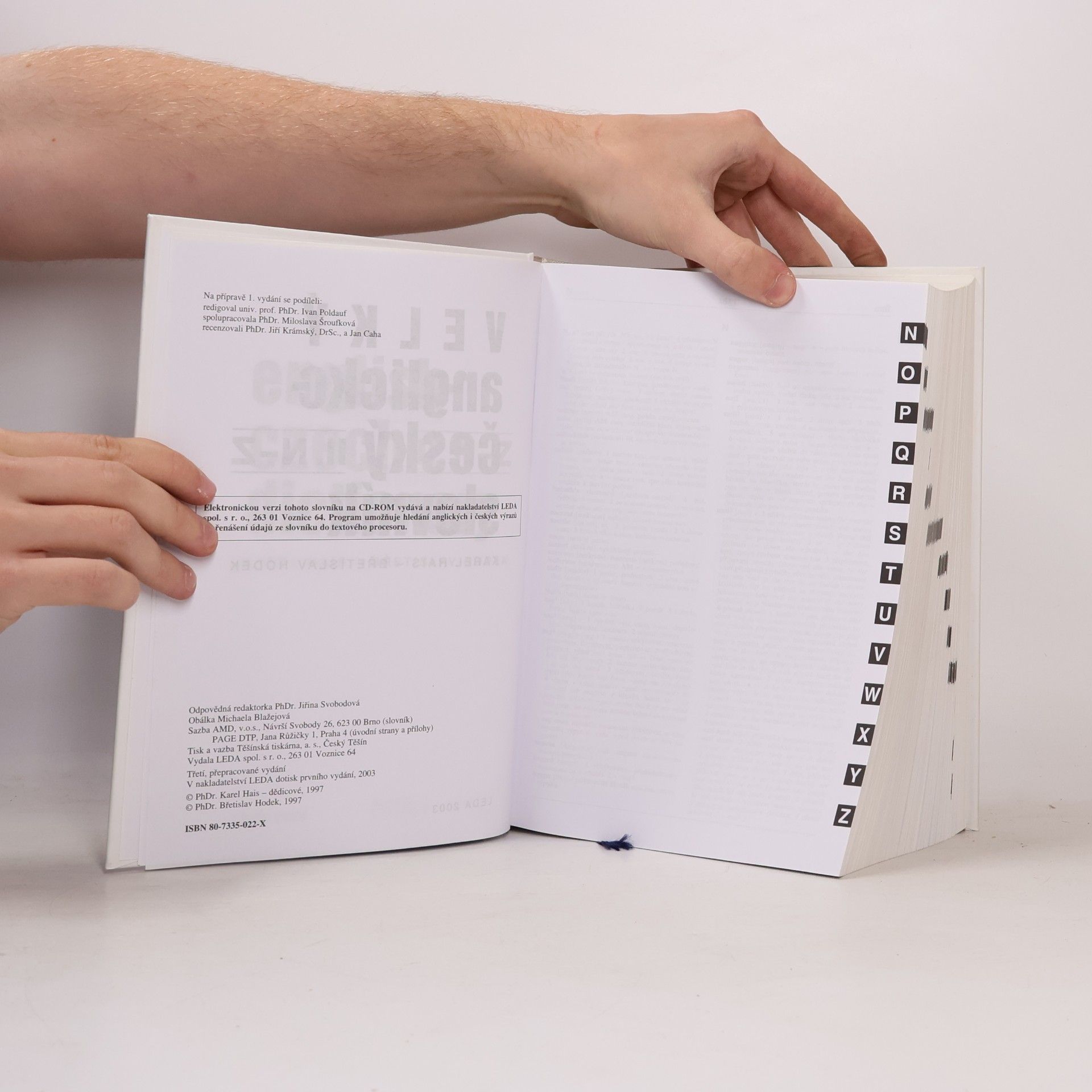 Various authors Velký anglicko-český slovník II. N-Z