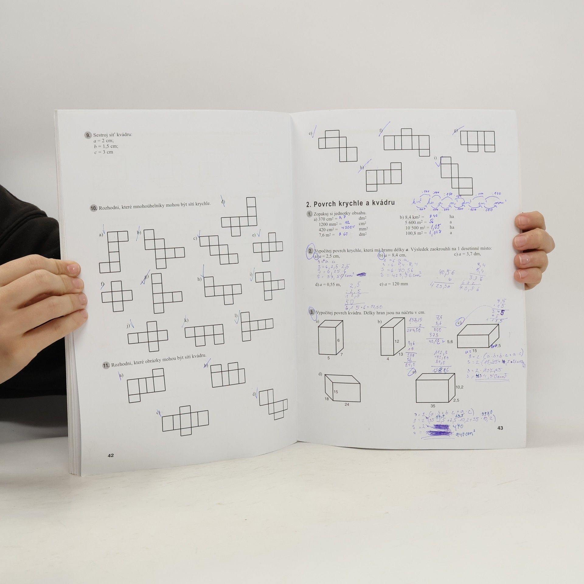 Jitka Boušková Matematika 6 pro základní školy. Geometrie. Pracovní sešit