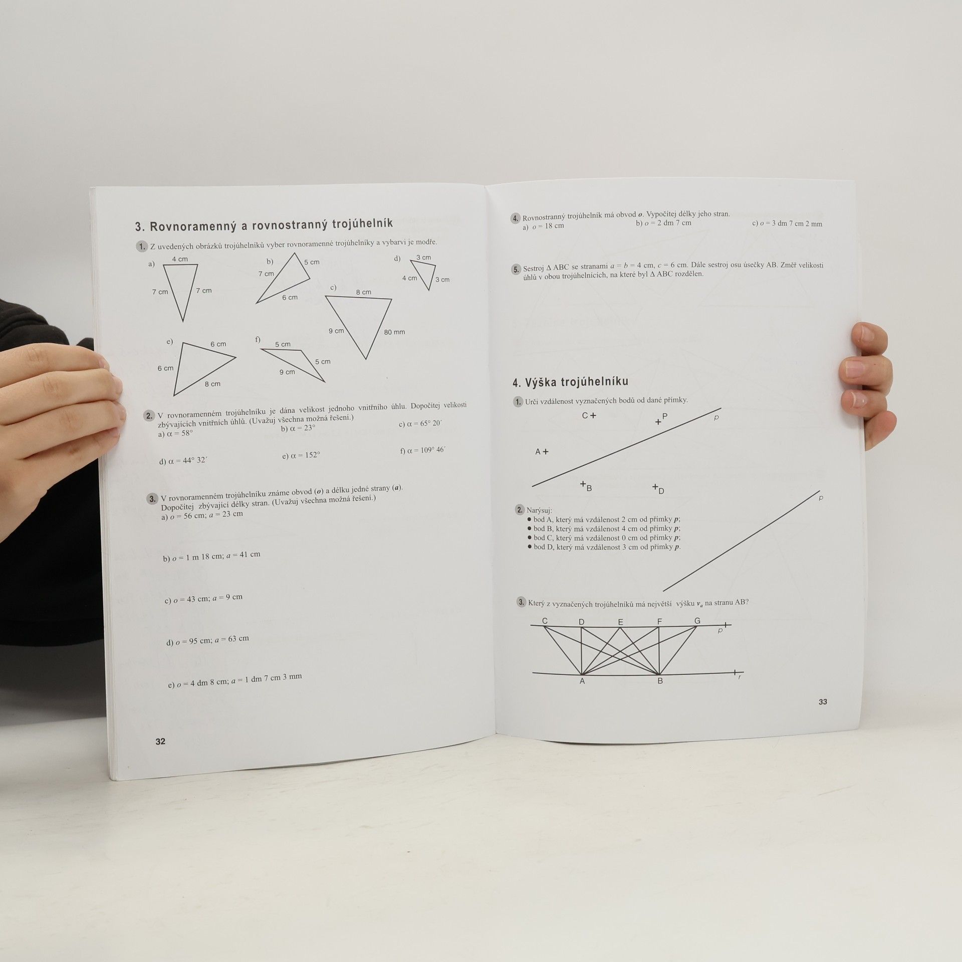 Jitka Boušková Matematika 6 pro základní školy. Geometrie. Pracovní sešit