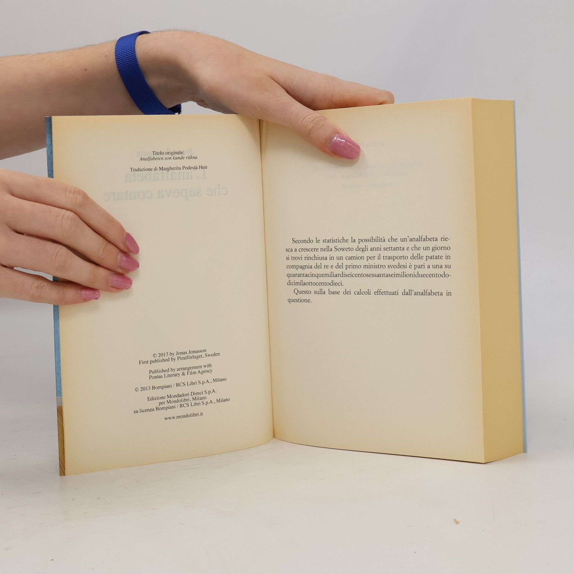 Jonas Jonasson L'analfabeta che sapeva contare
