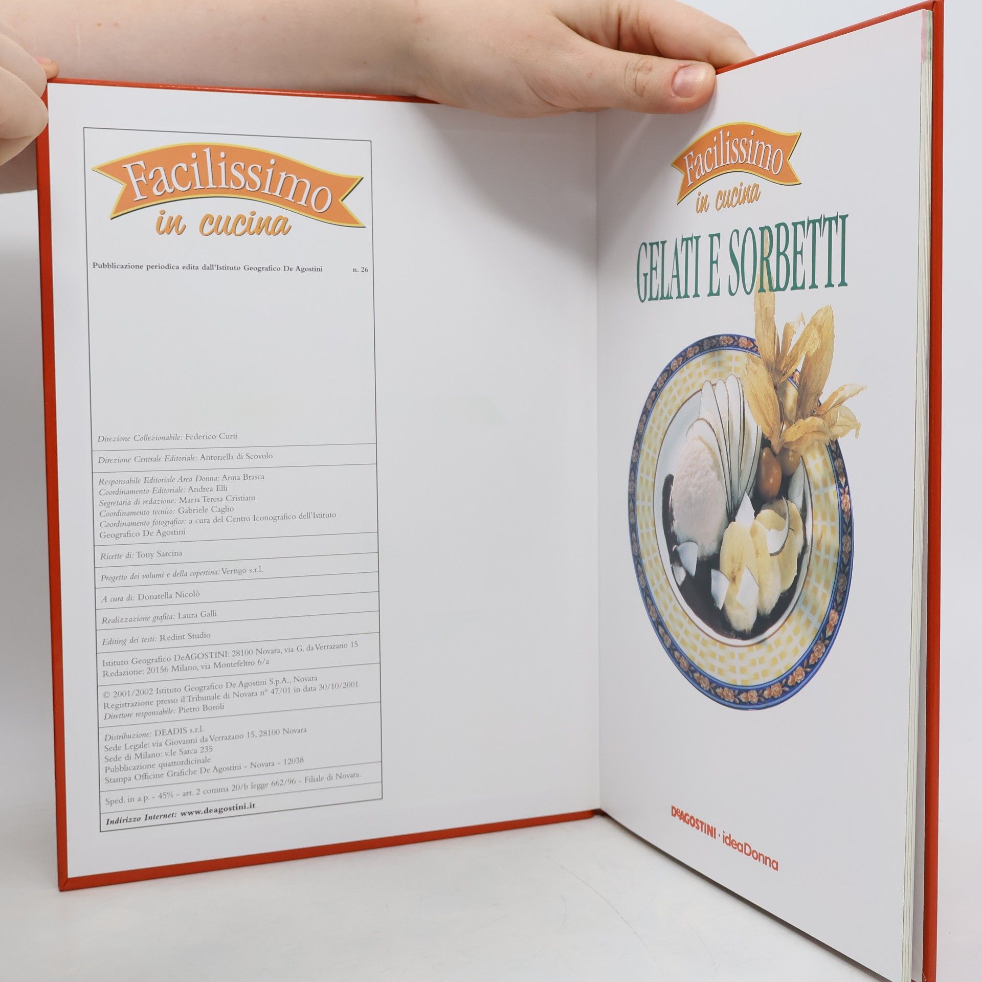 Kolektiv autorů Facilissimo in cucina. Gelati e sorbetti