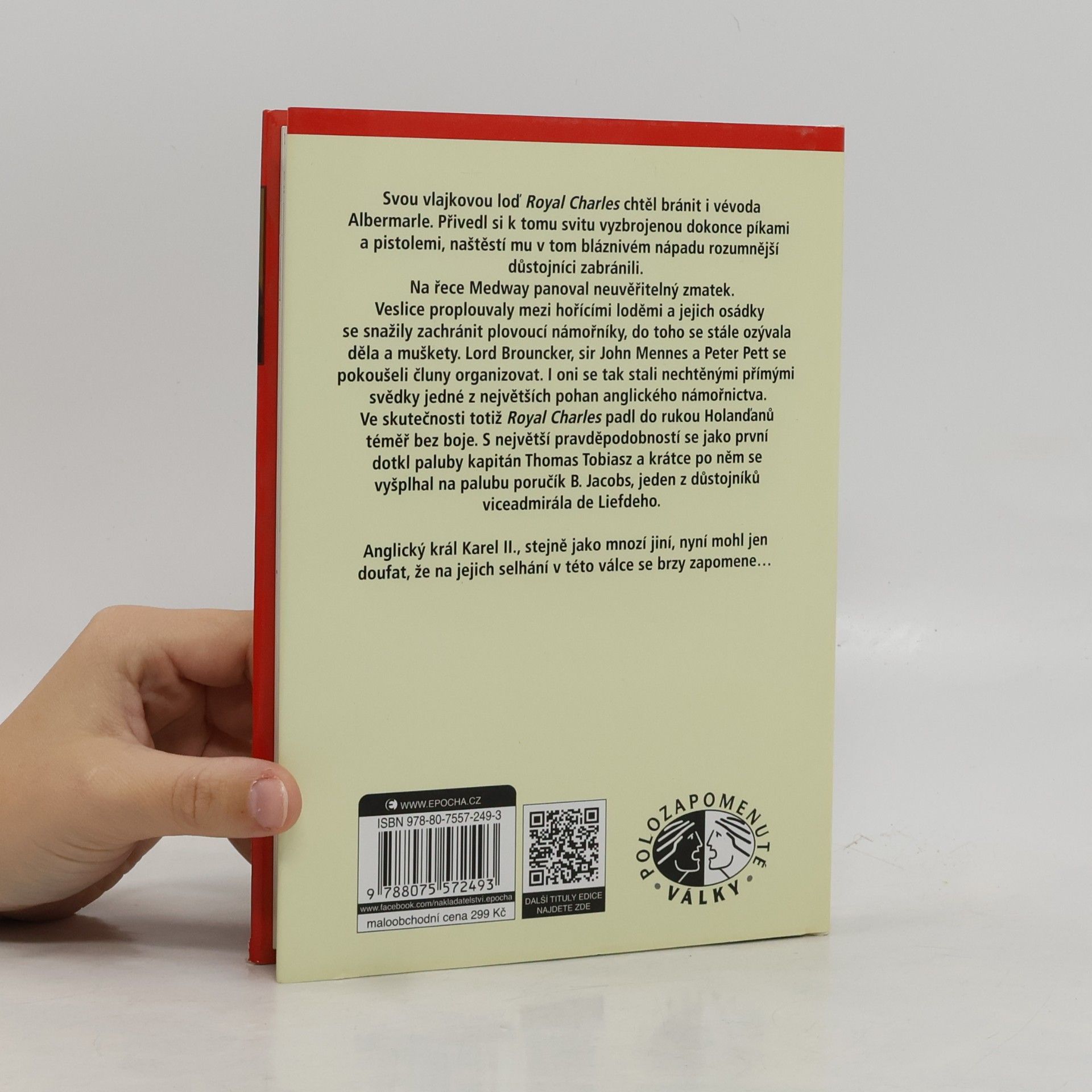 Václav Králíček Tři roky krve: Druhá anglo-holandská válka 1665-1667