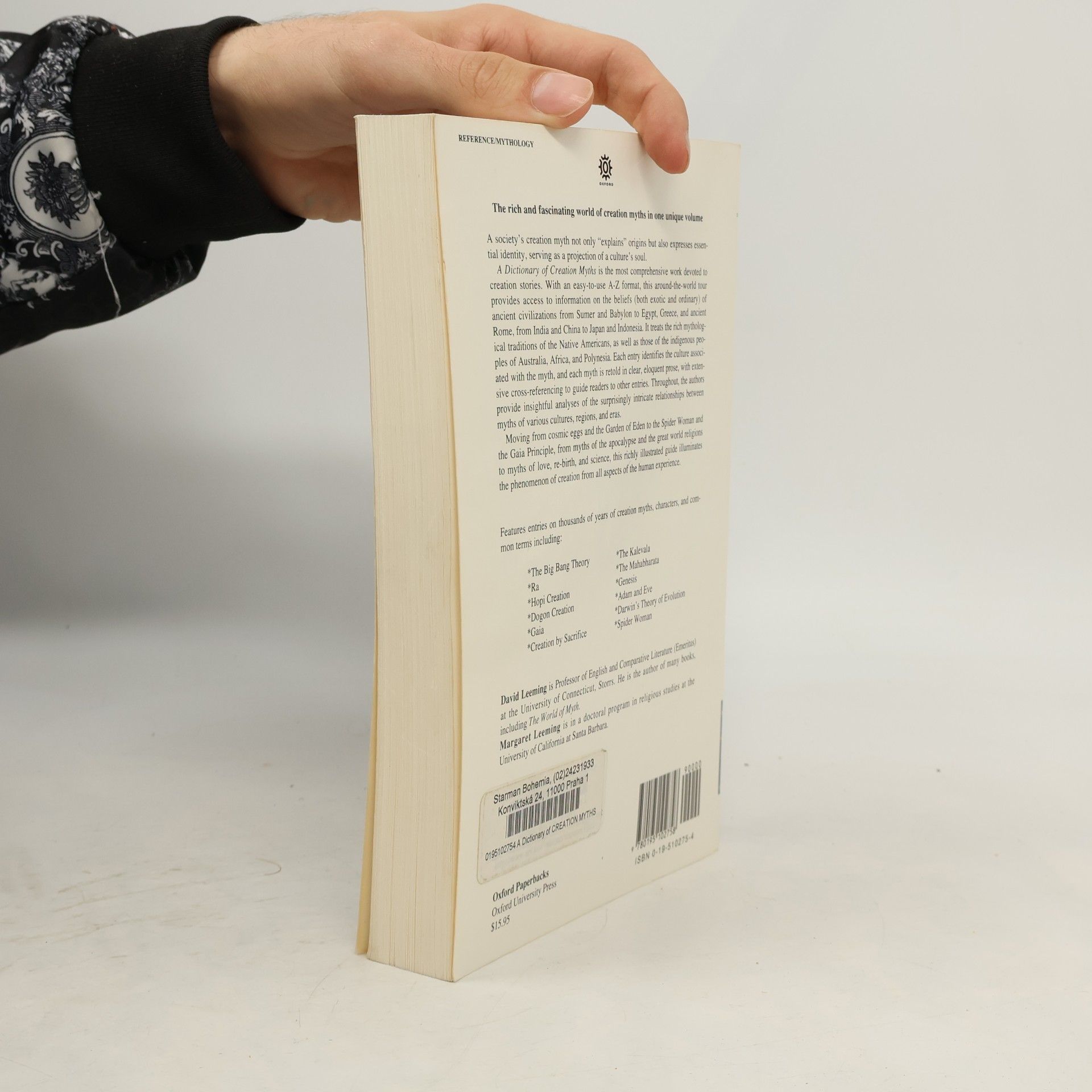 David Adams Leeming Oxford Paperback Reference: A Dictionary of Creation Myths