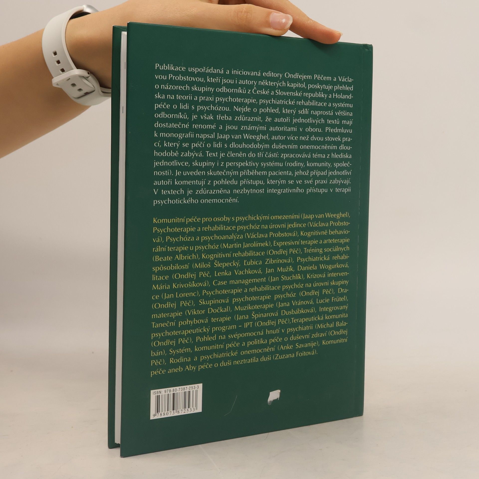 Ondřej Pěč Psychózy - Psychoterapie, rehabilitace a komunitní péče