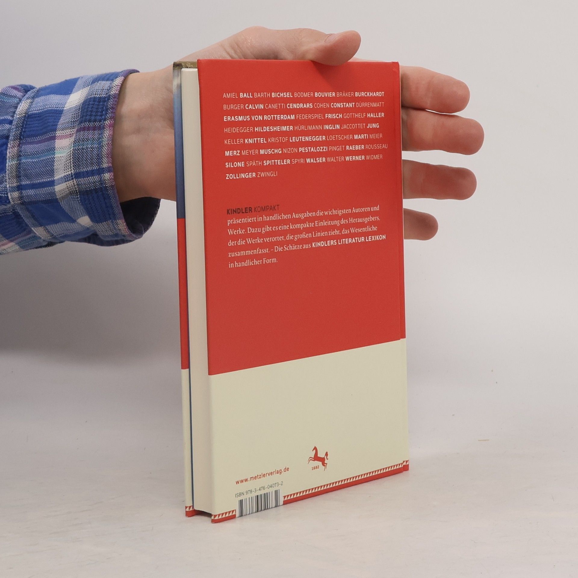 Iso Camartin Kindler Kompakt Schweizer Literatur