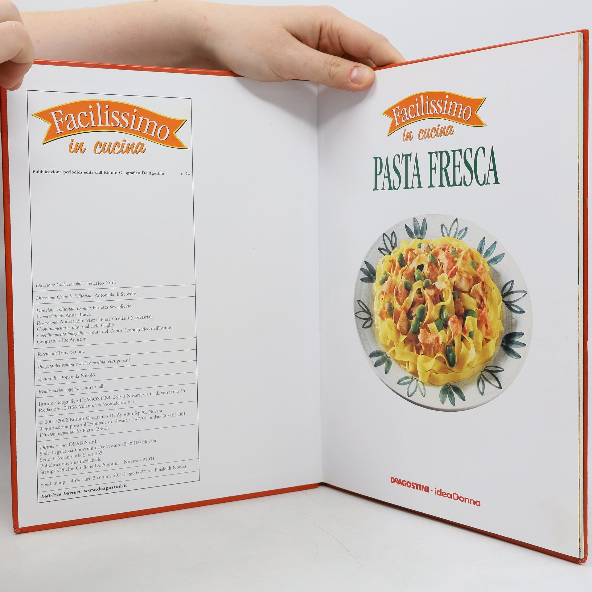 Tony Sarcina Facilissimo in cucina. Pasta Fresca