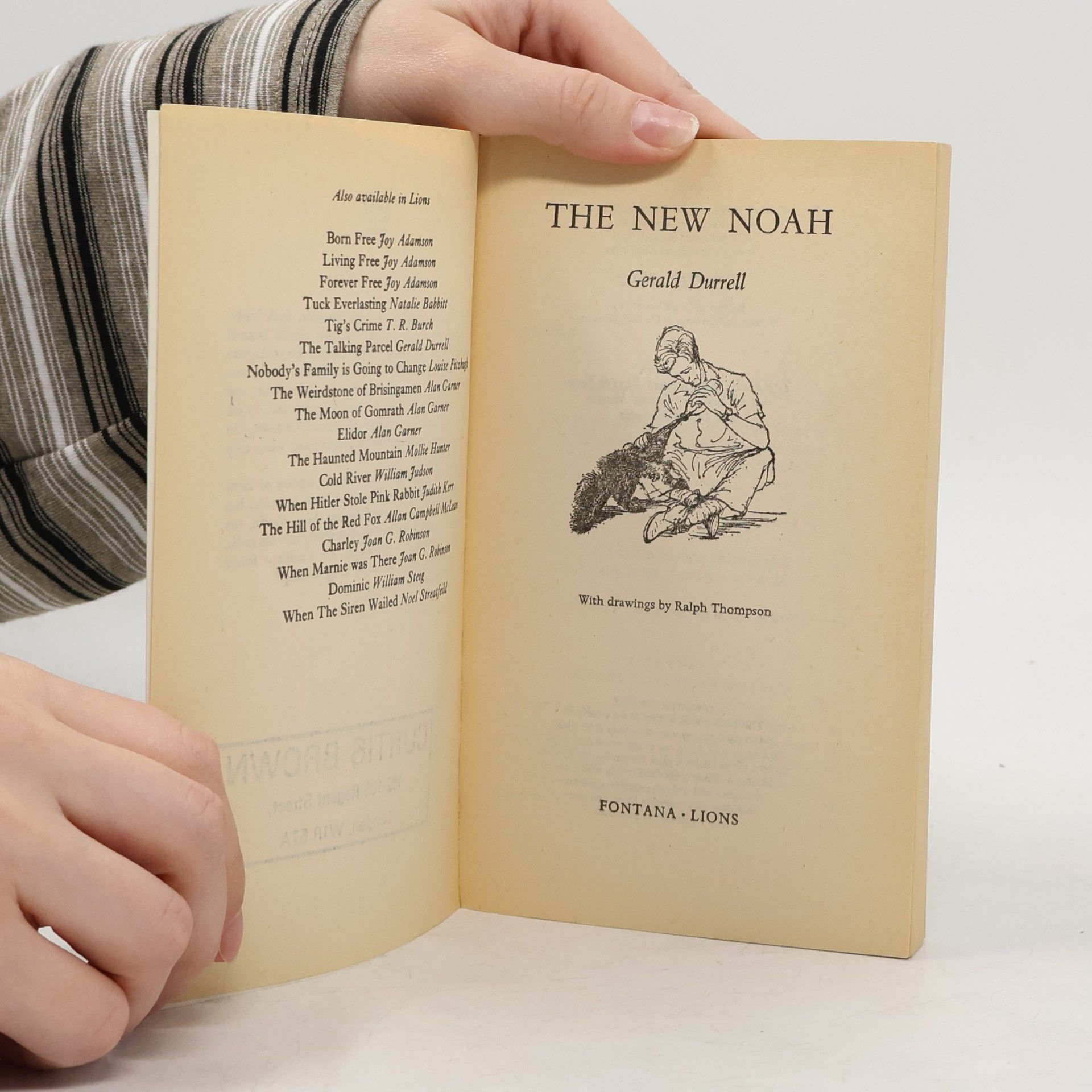 Gerald Malcolm Durrell The New Noah