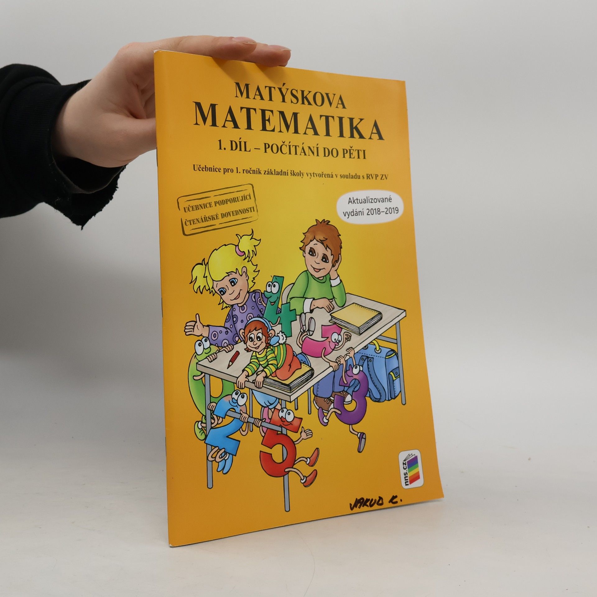 Matýskova matematika : učebnice pro 1. ročník základní školy vytvořená v souladu s RVP ZV.
