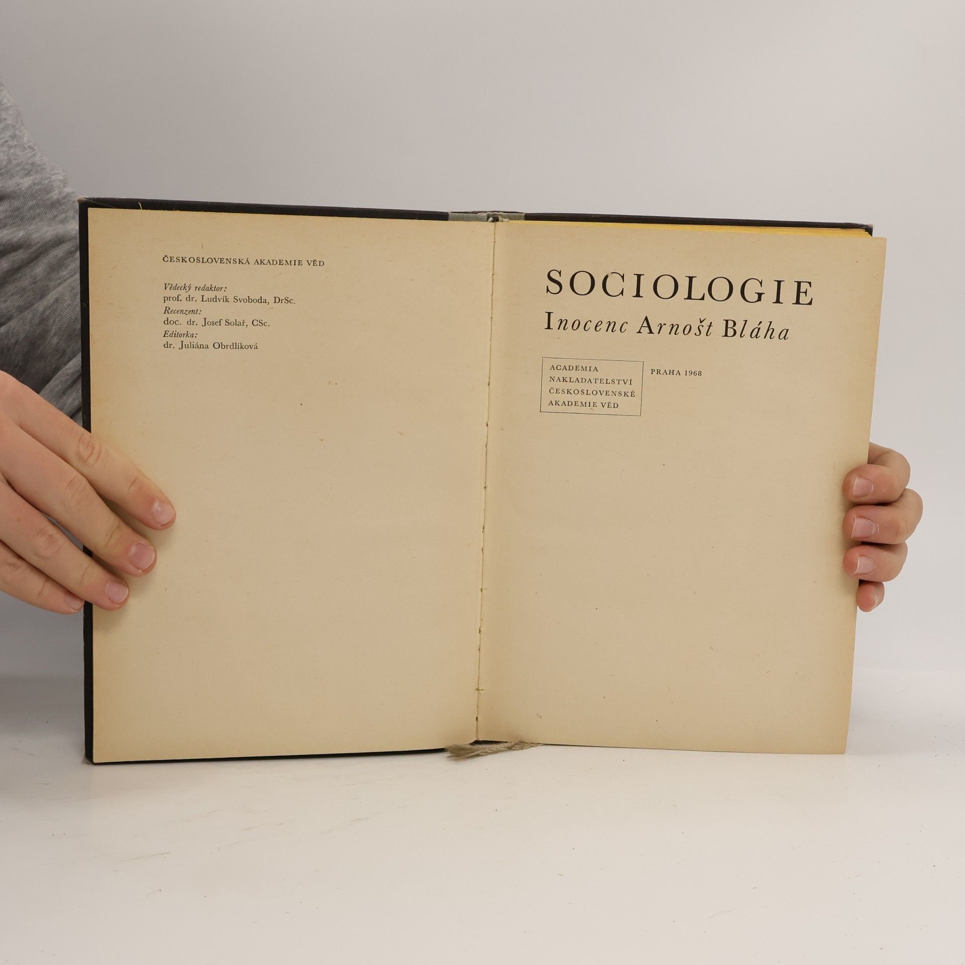 Bláha Sociologie