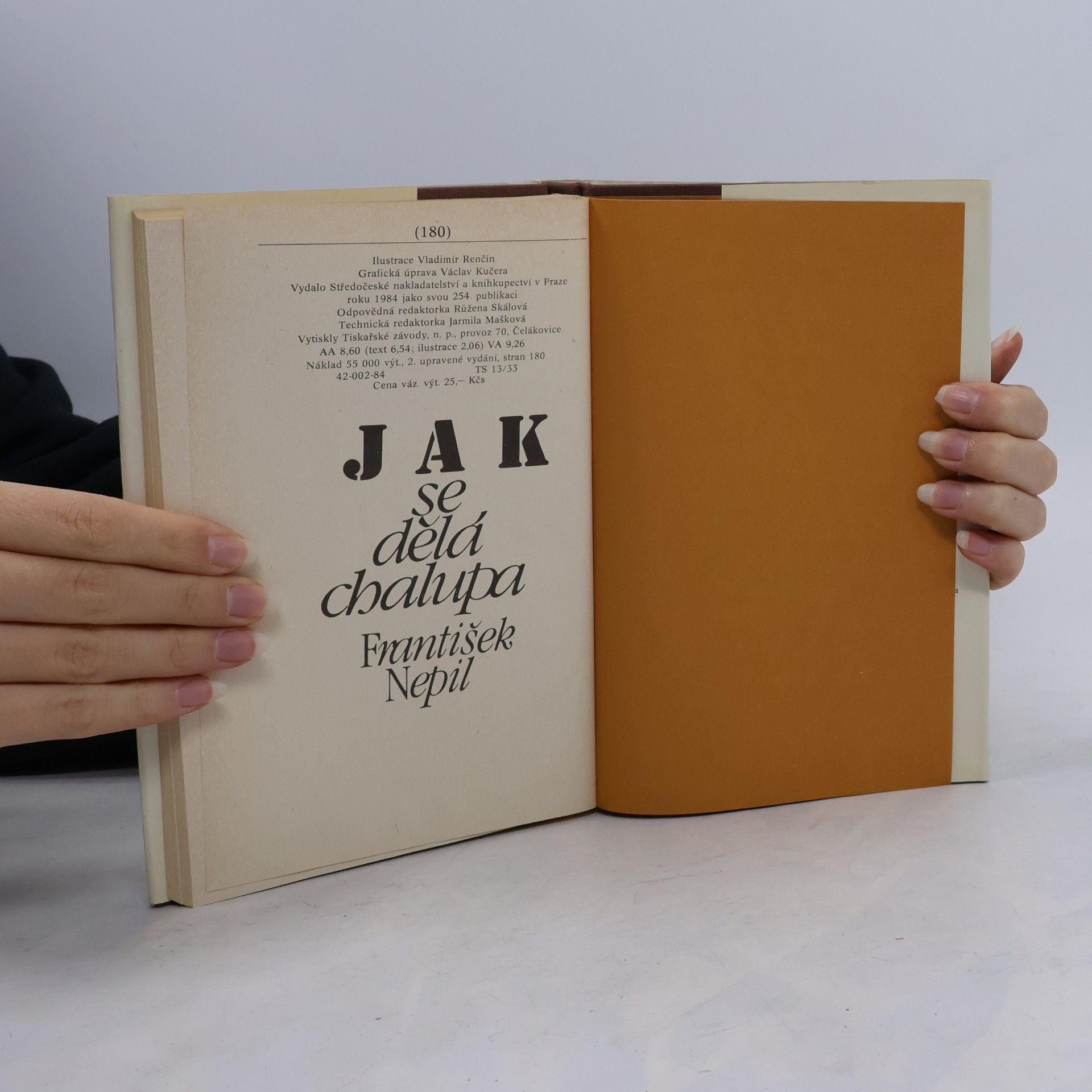 František Nepil Jak se dělá chalupa