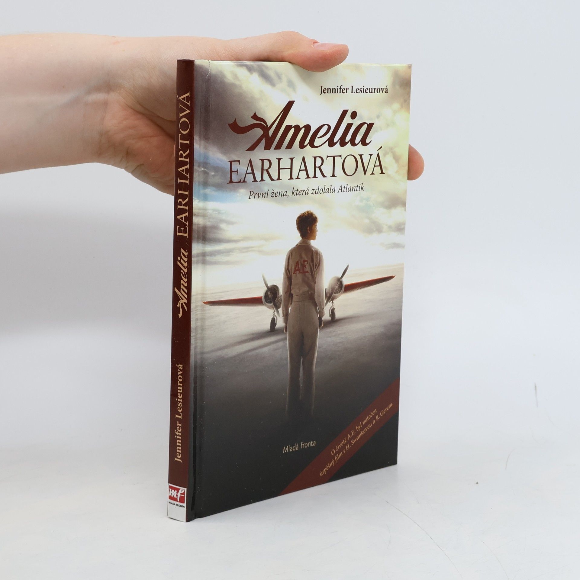 Jennifer Lesieur Amelia Earhartová. První žena, která zdolala Atlantik