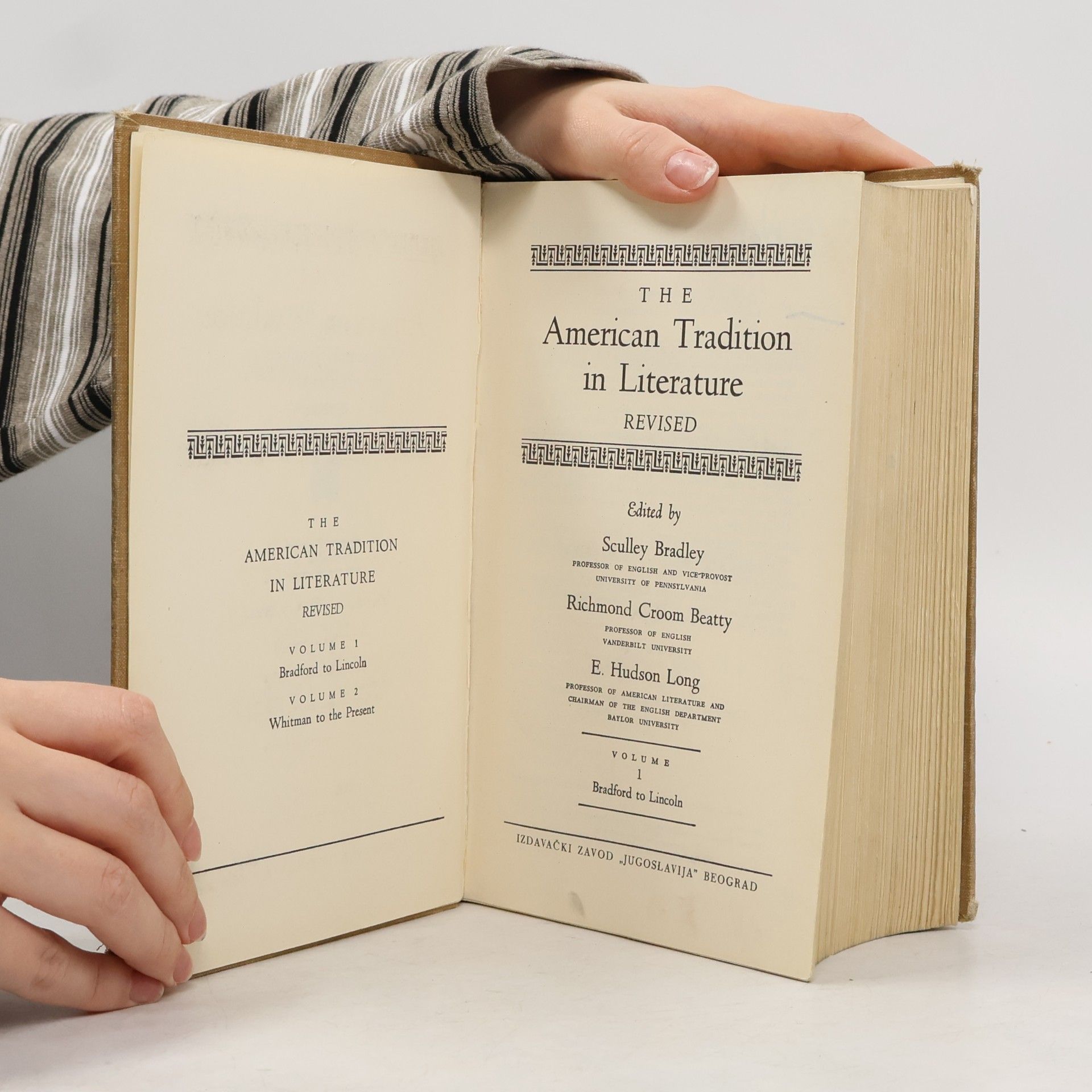 kolektiv The American Tradition in Literature 1