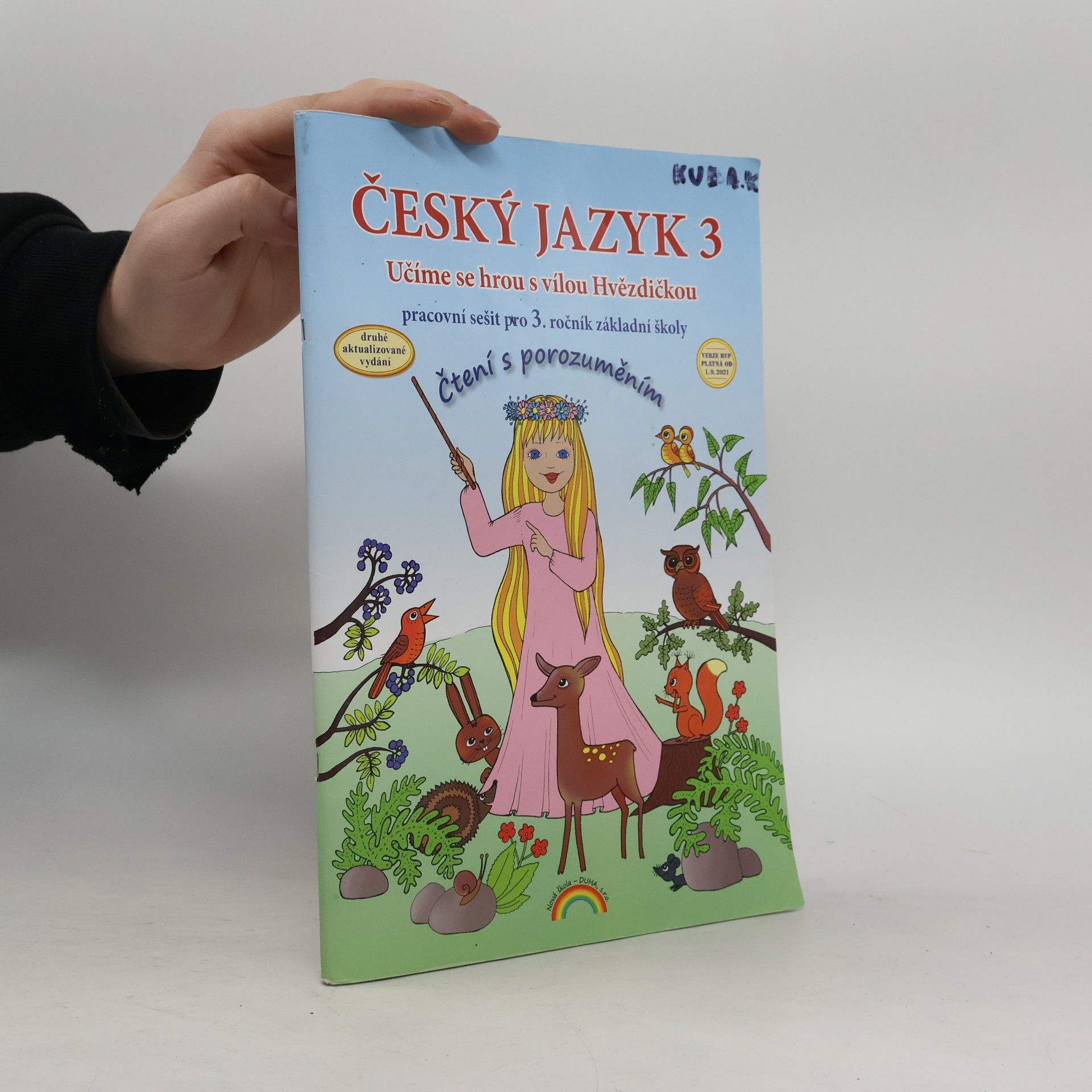 Český jazyk 3 Pracovní sešit pro 3. ročník základní školy: Čtení s porozuměním (2020)
