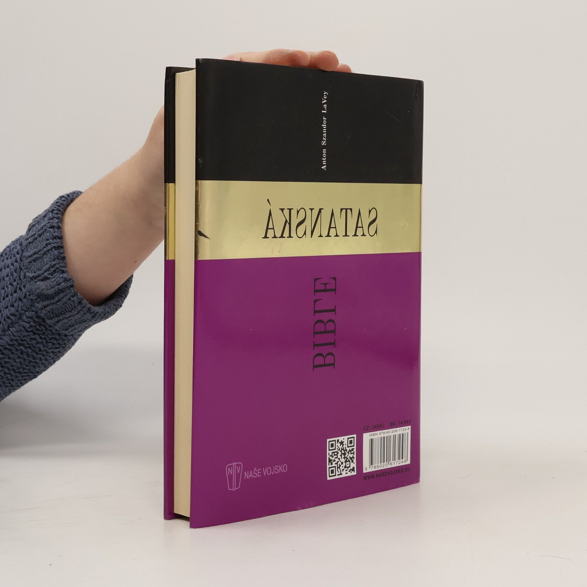 Anton Szandor La Vey Satanská Bible