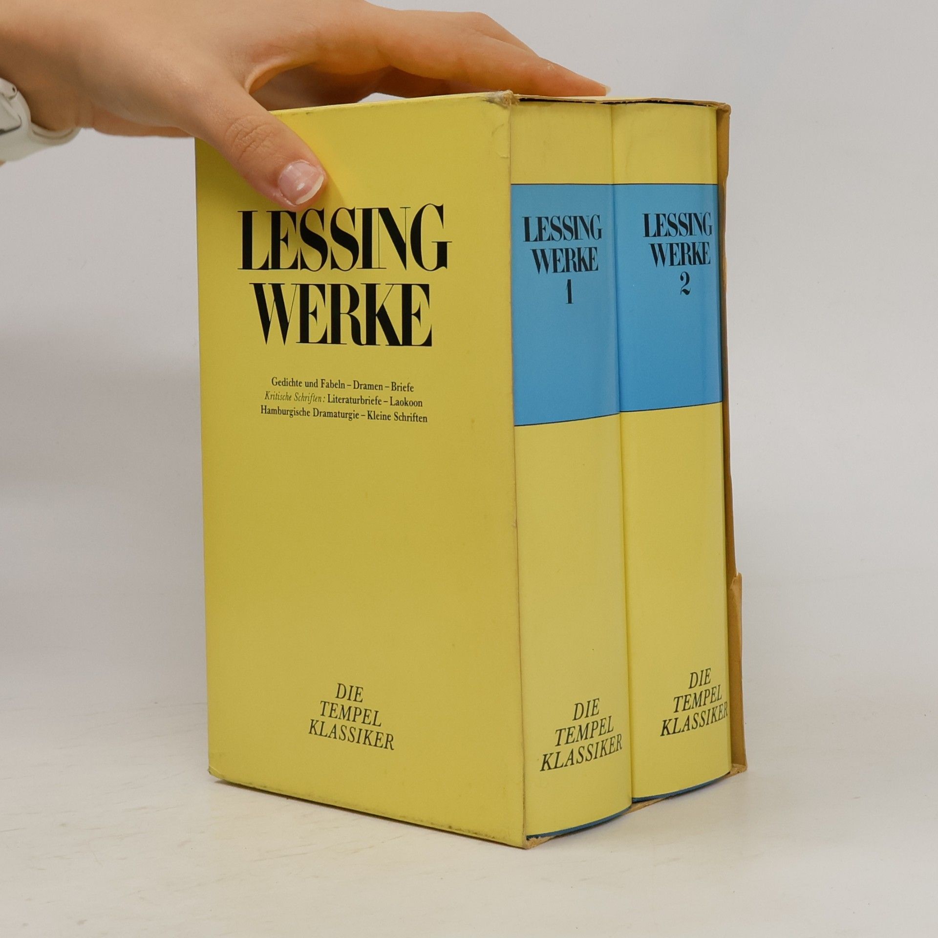 Gotthold Ephraim Lessing Lessing Werke 1-2
