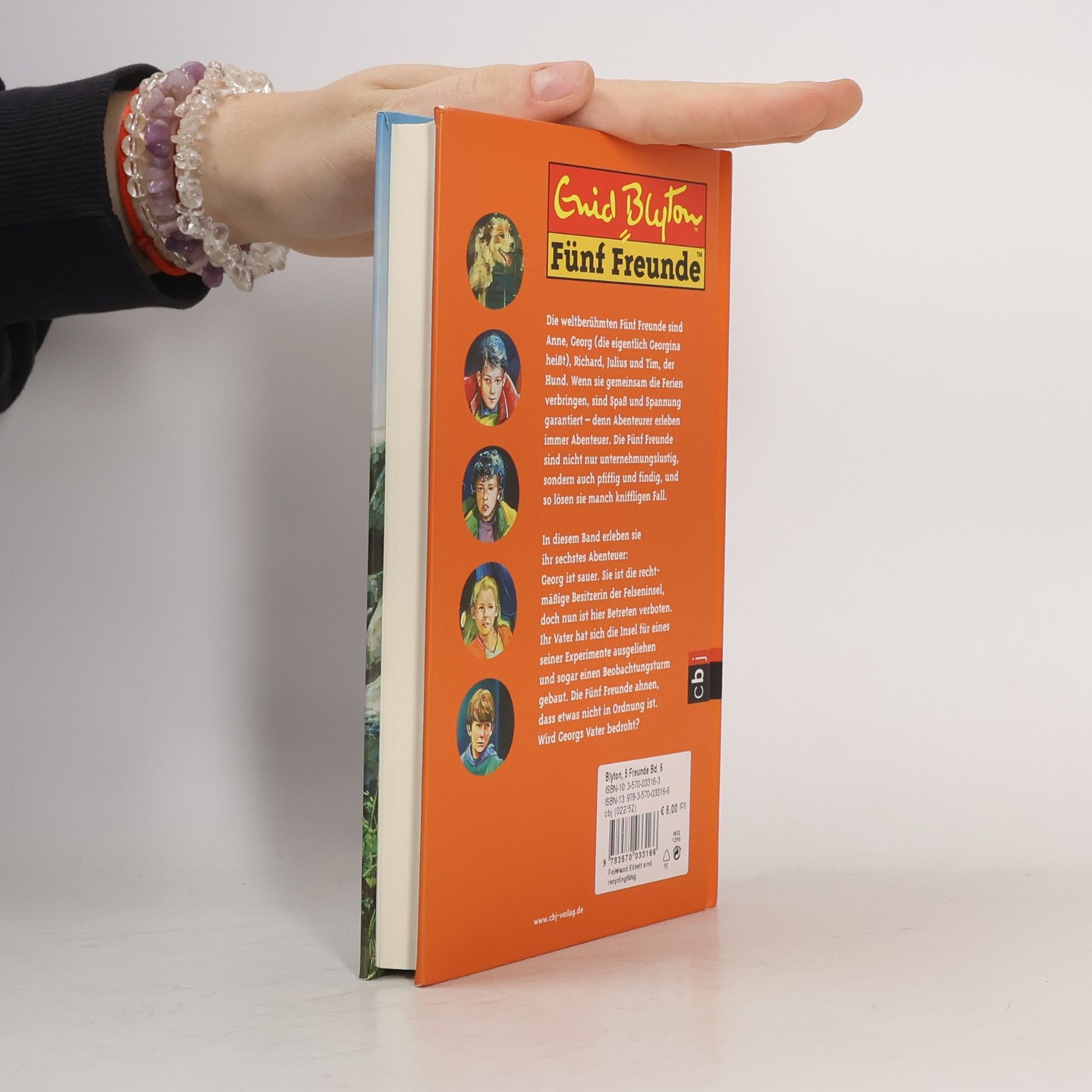 Enid Blyton Fünf Freunde auf de Felseninsel