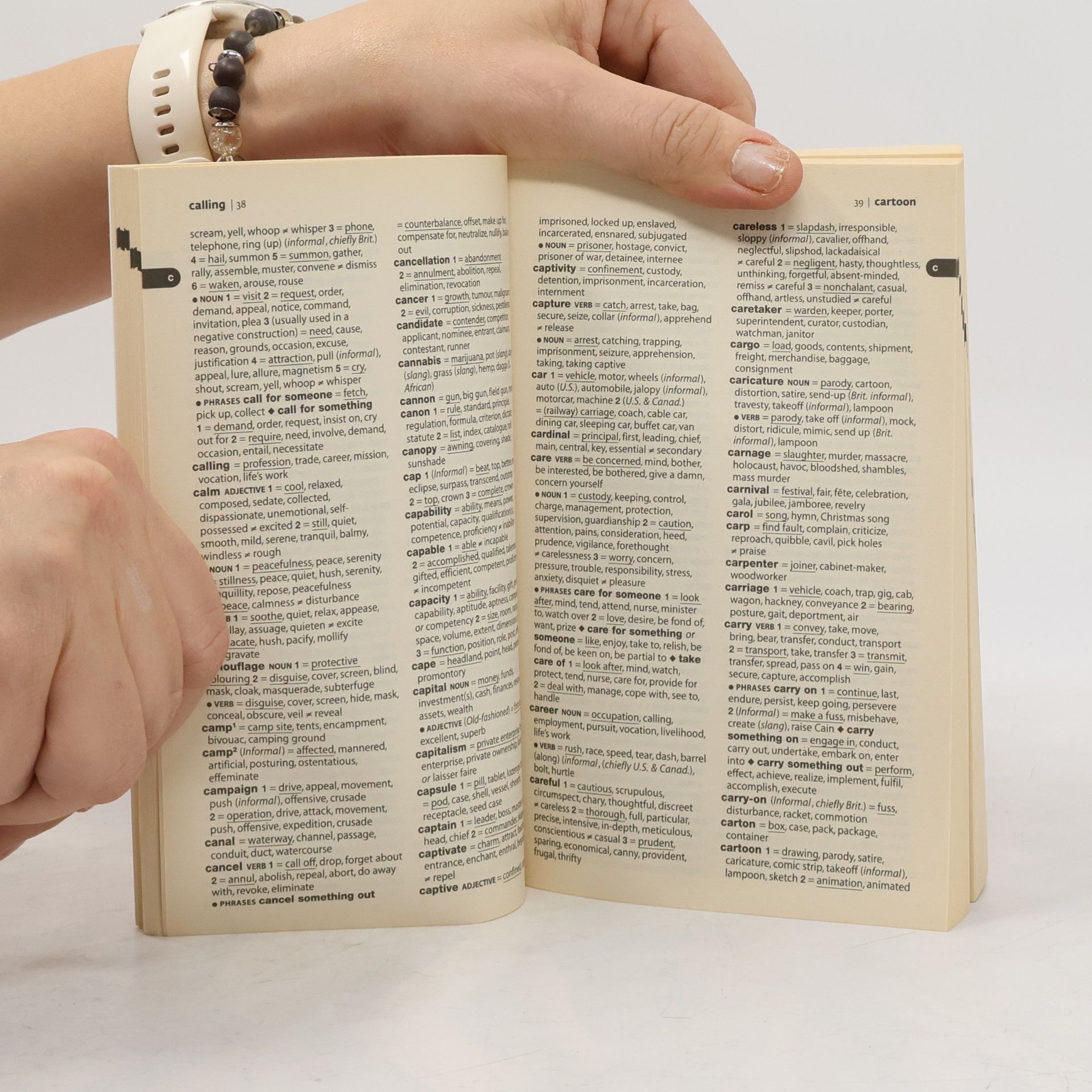 Lorna Gilmour Collins thesaurus A-Z