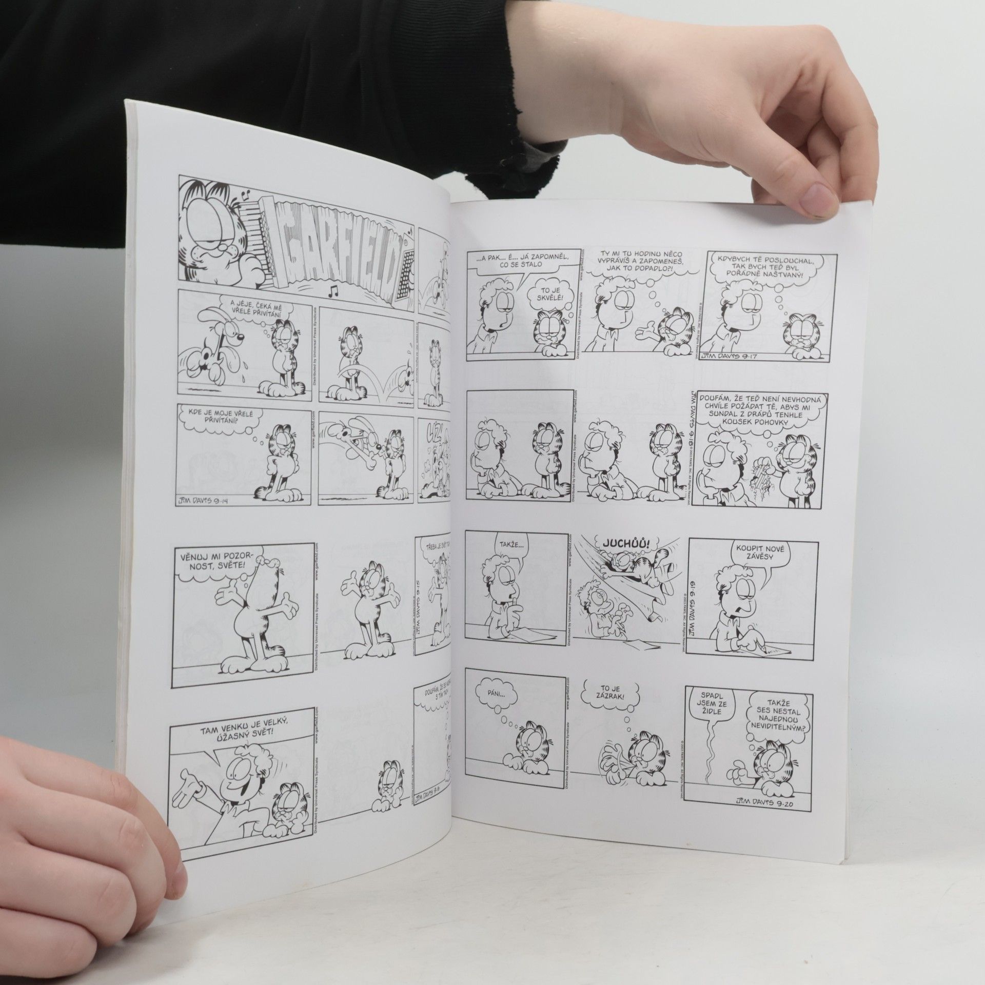 Jim Davis Garfield - zatmění Slunce