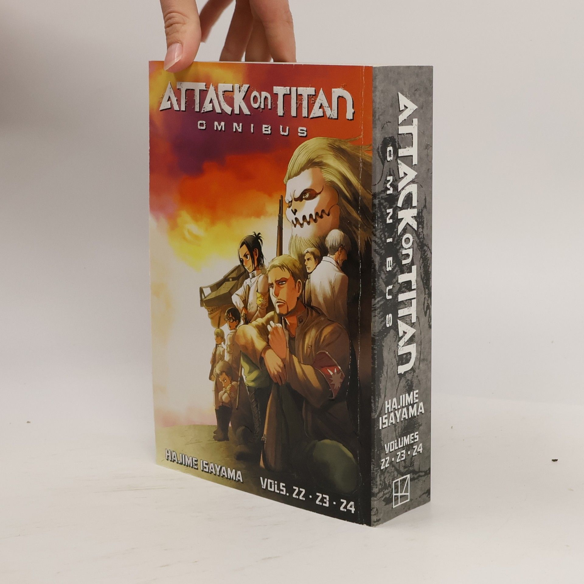 Hajime Isayama Attack on Titan Omnibus 8 (Vol. 22-24)