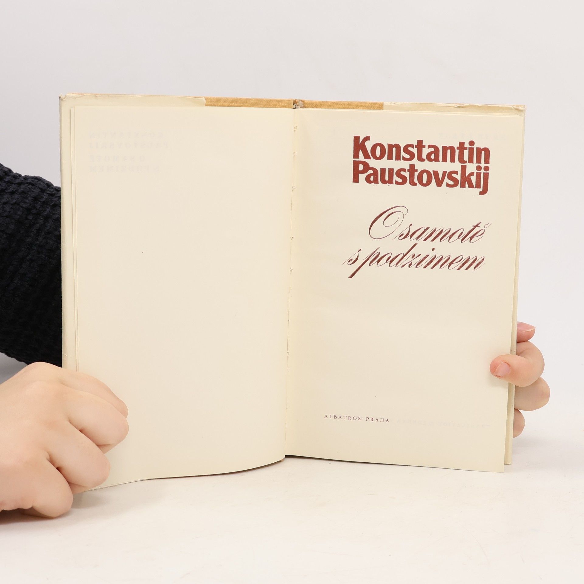 Konstantin Georgijevič Paustovskij O samotě s podzimem