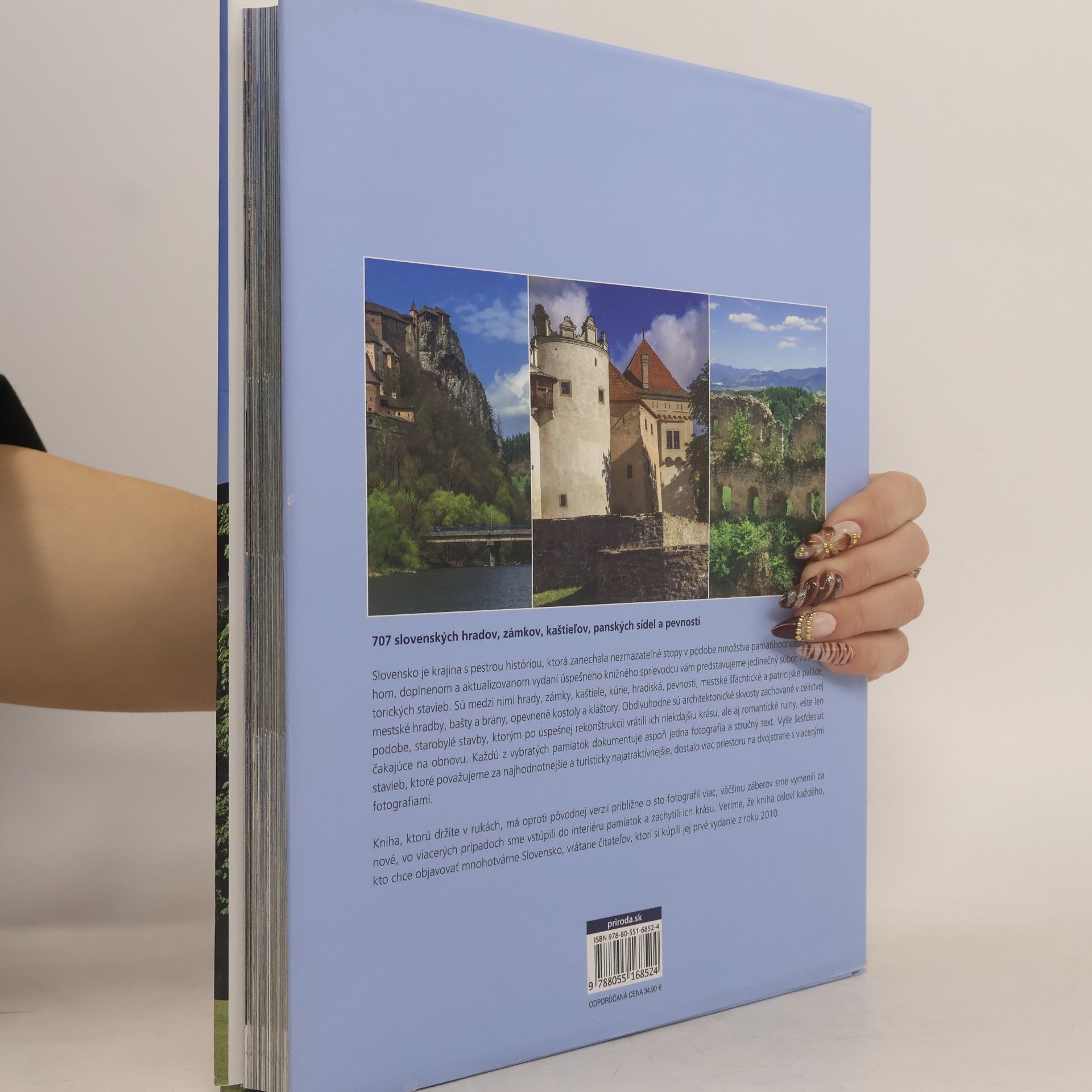 Rebecca Stephens 707 slovenských hradov, zámkov, kaštieľov, panských sídel a pevností