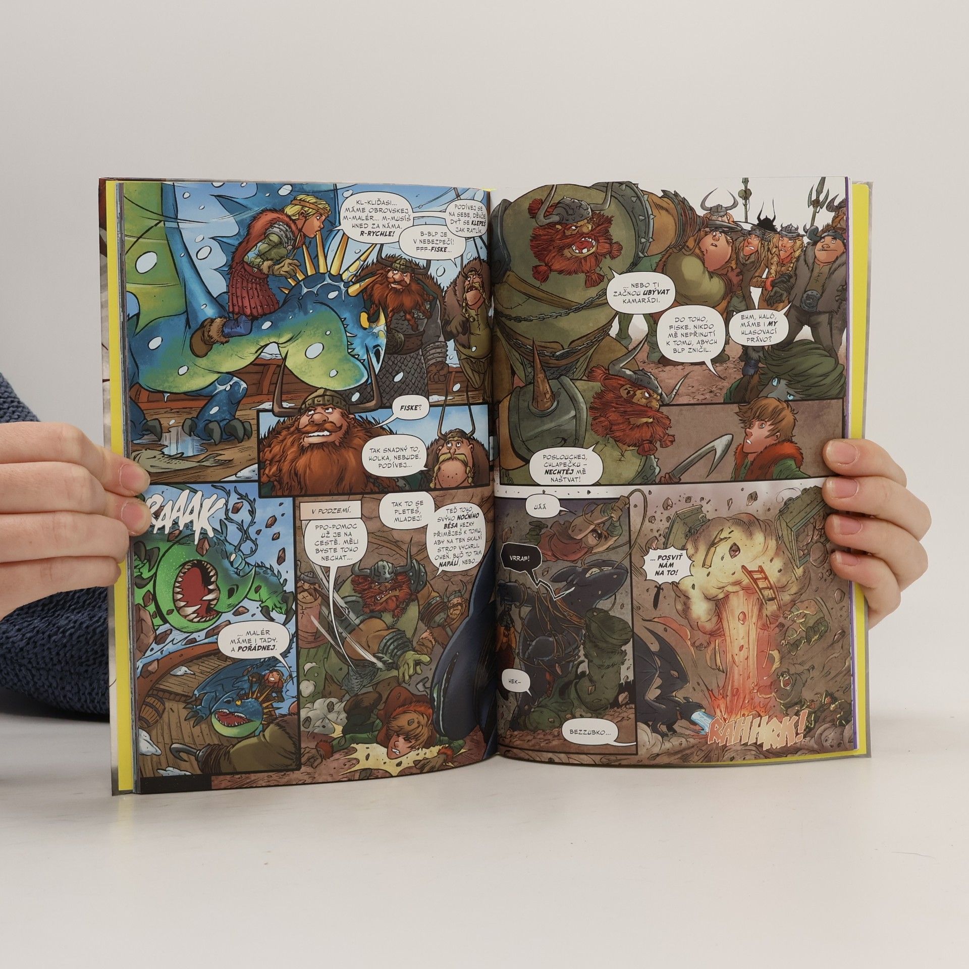 Simon Furman Jak vycvičit draky : jezdci z Blpu. Šestý díl, Podsvětí