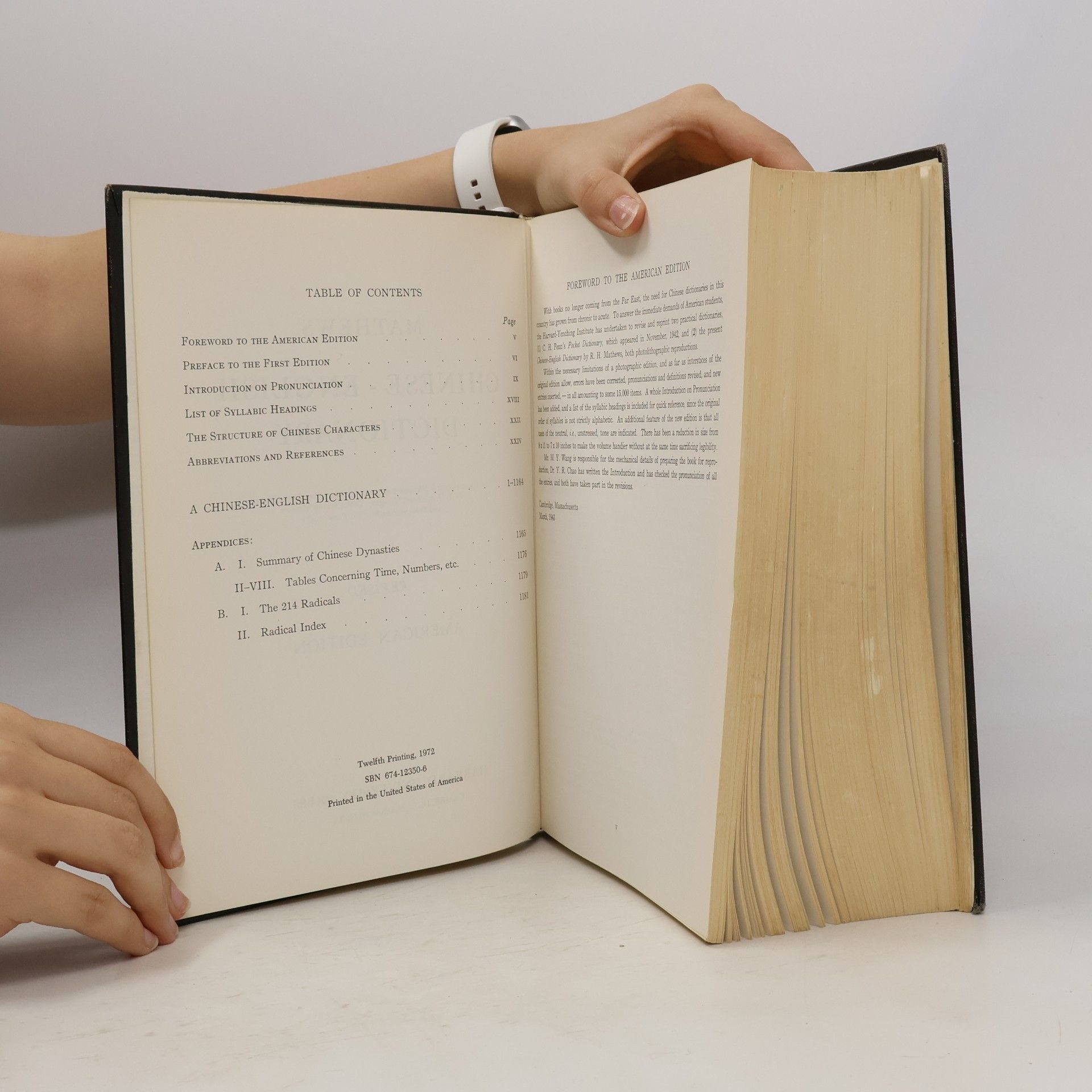 Robert Henry Mathews Mathewsʼ Chinese-English Dictionary