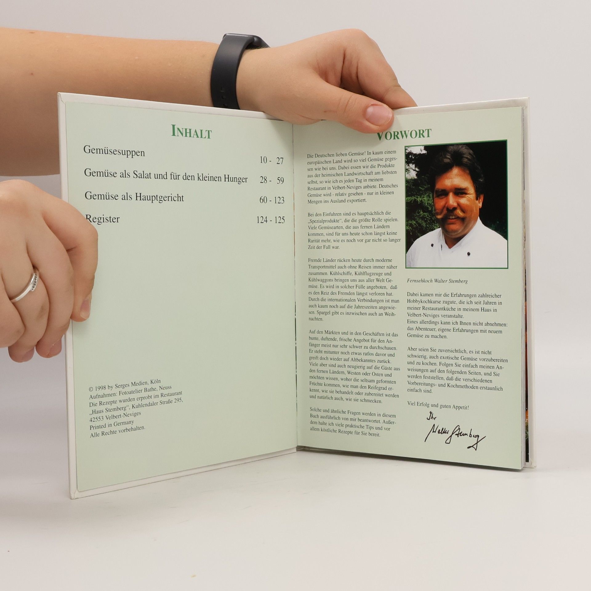 Walter Stemberg Frische Gemüseküche