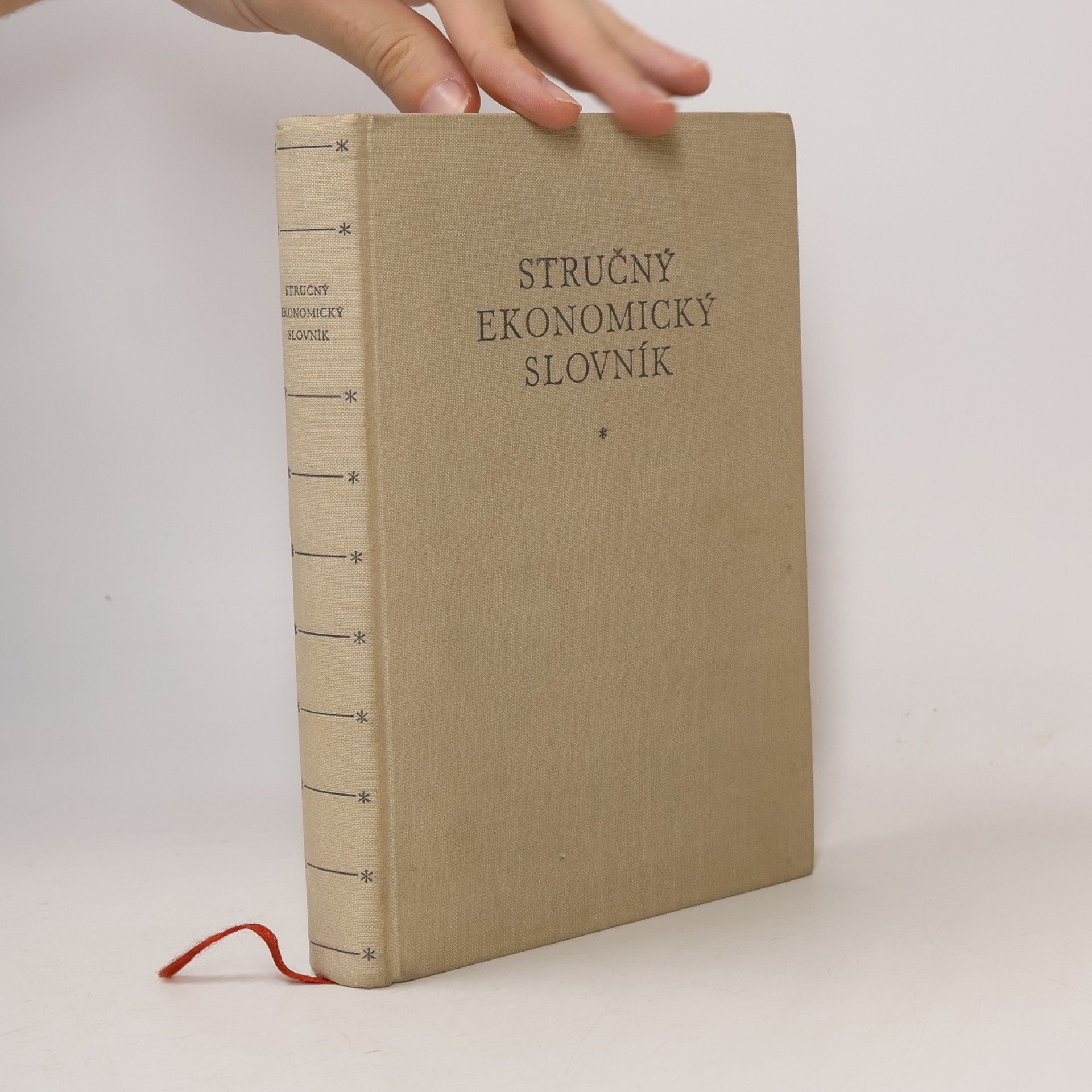 Various authors Stručný ekonomický slovník