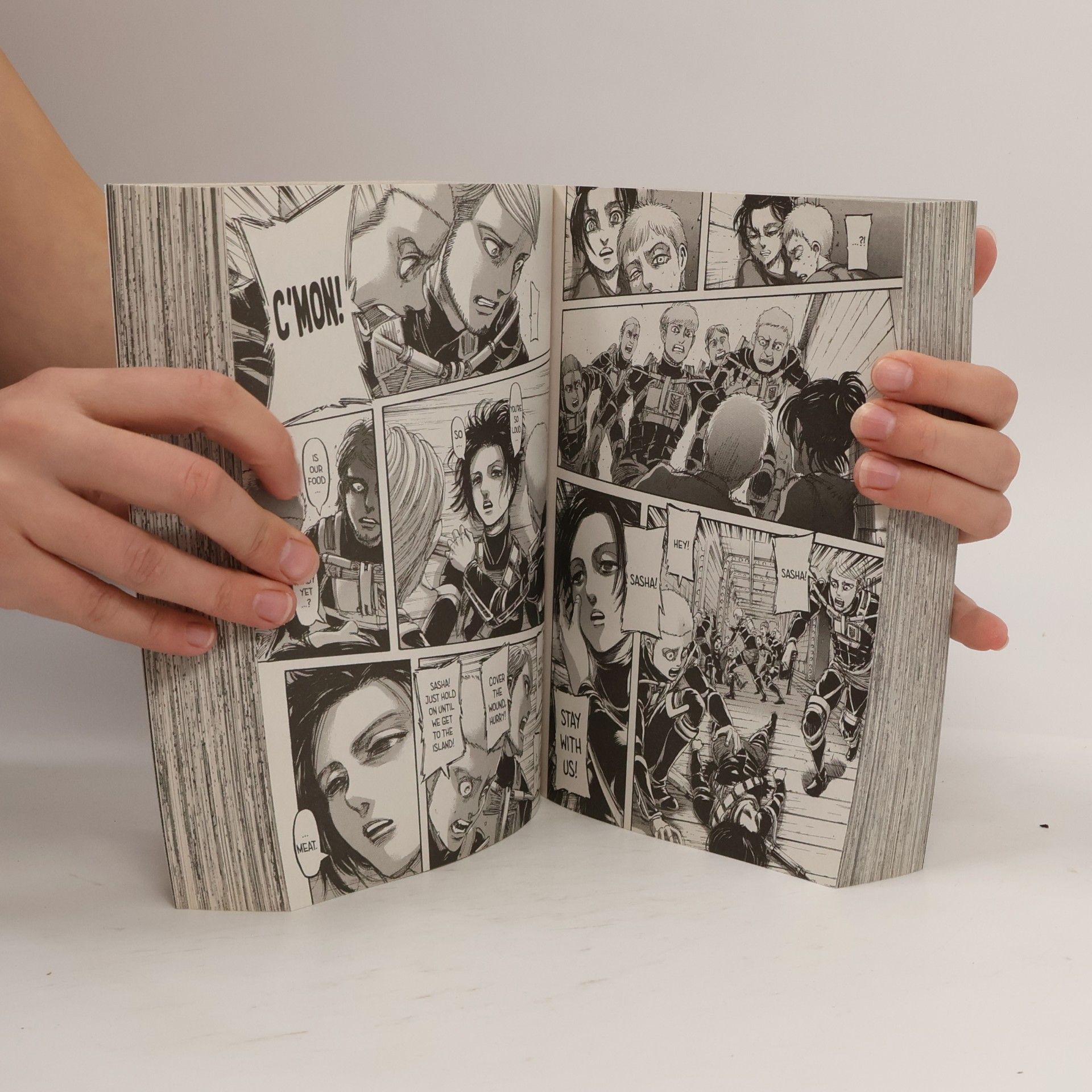 Hajime Isayama Attack on Titan Omnibus 9 (Vol. 25-27)