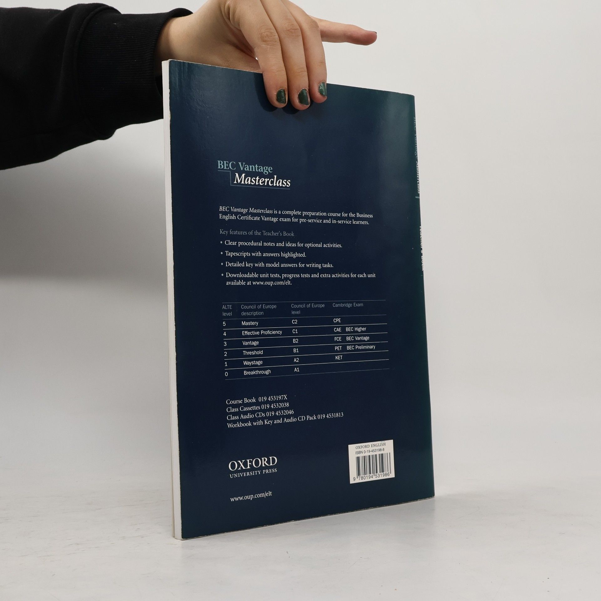 Nina O. Driscoll Bec Vantage Masterclass Teacher´s Book