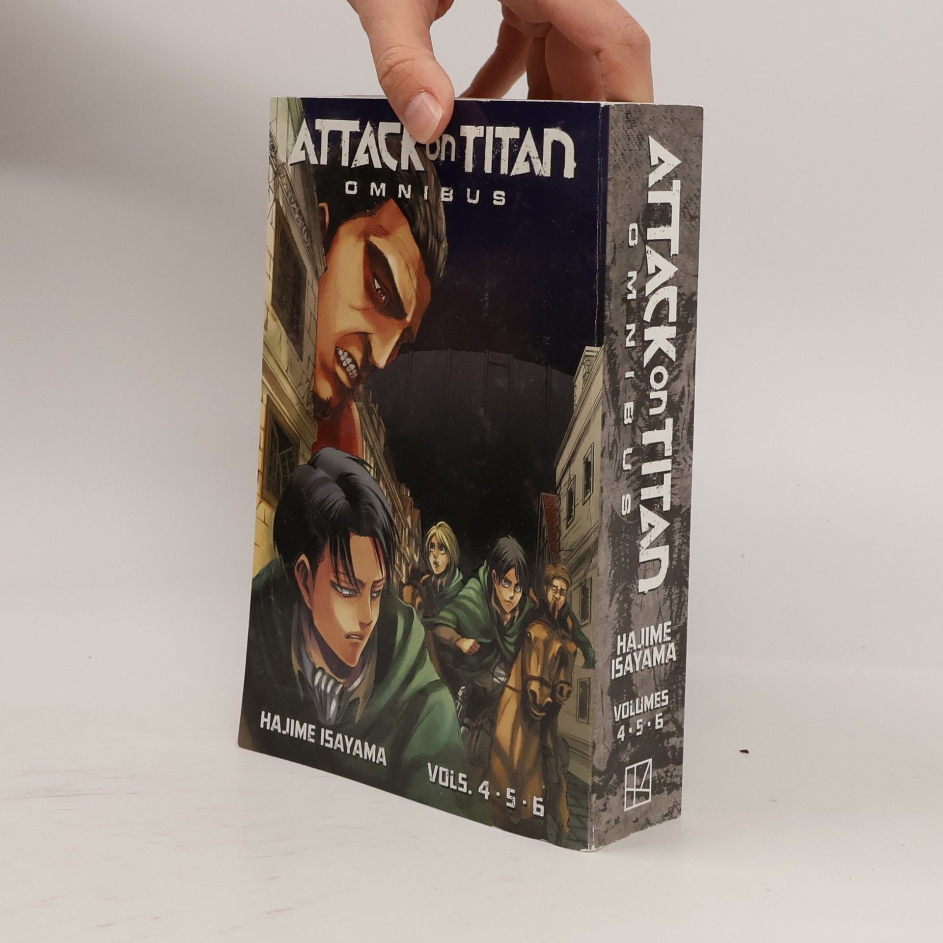 Hajime Isayama Attack on Titan Omnibus 2 (Vol. 4-6)