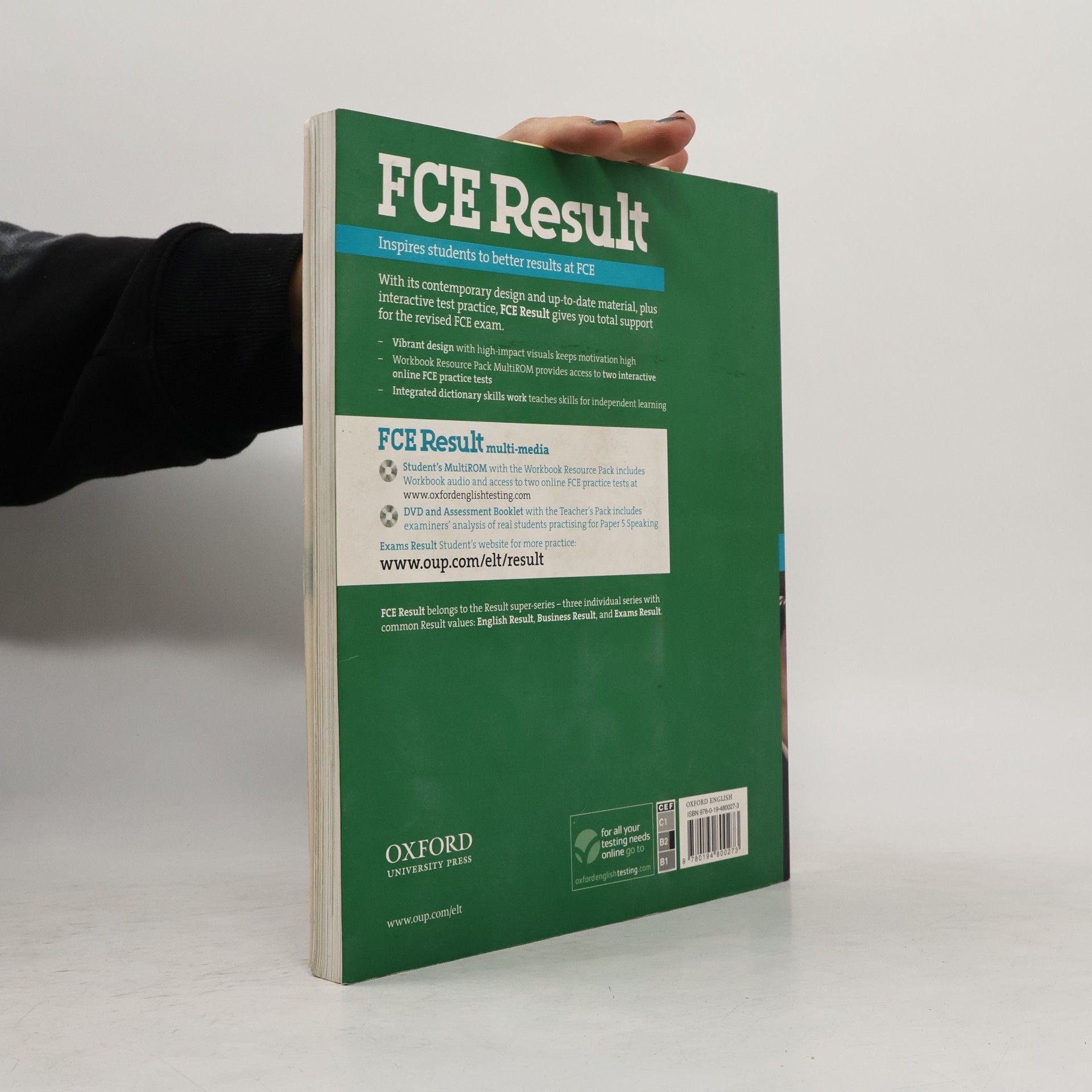 Tim Falla FCE result. Student's book