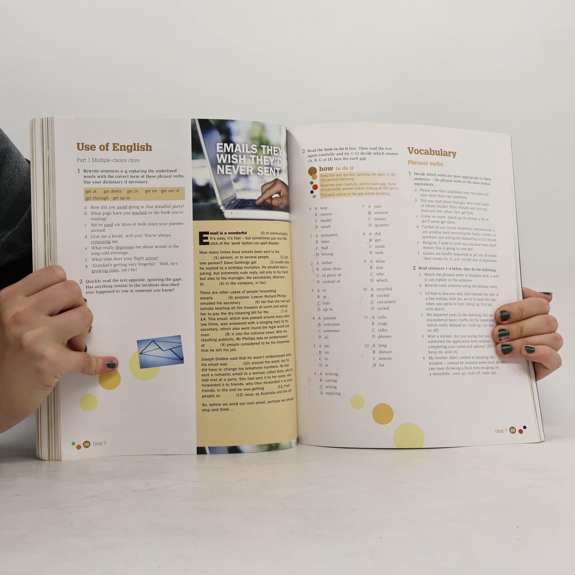 Tim Falla FCE result. Student's book